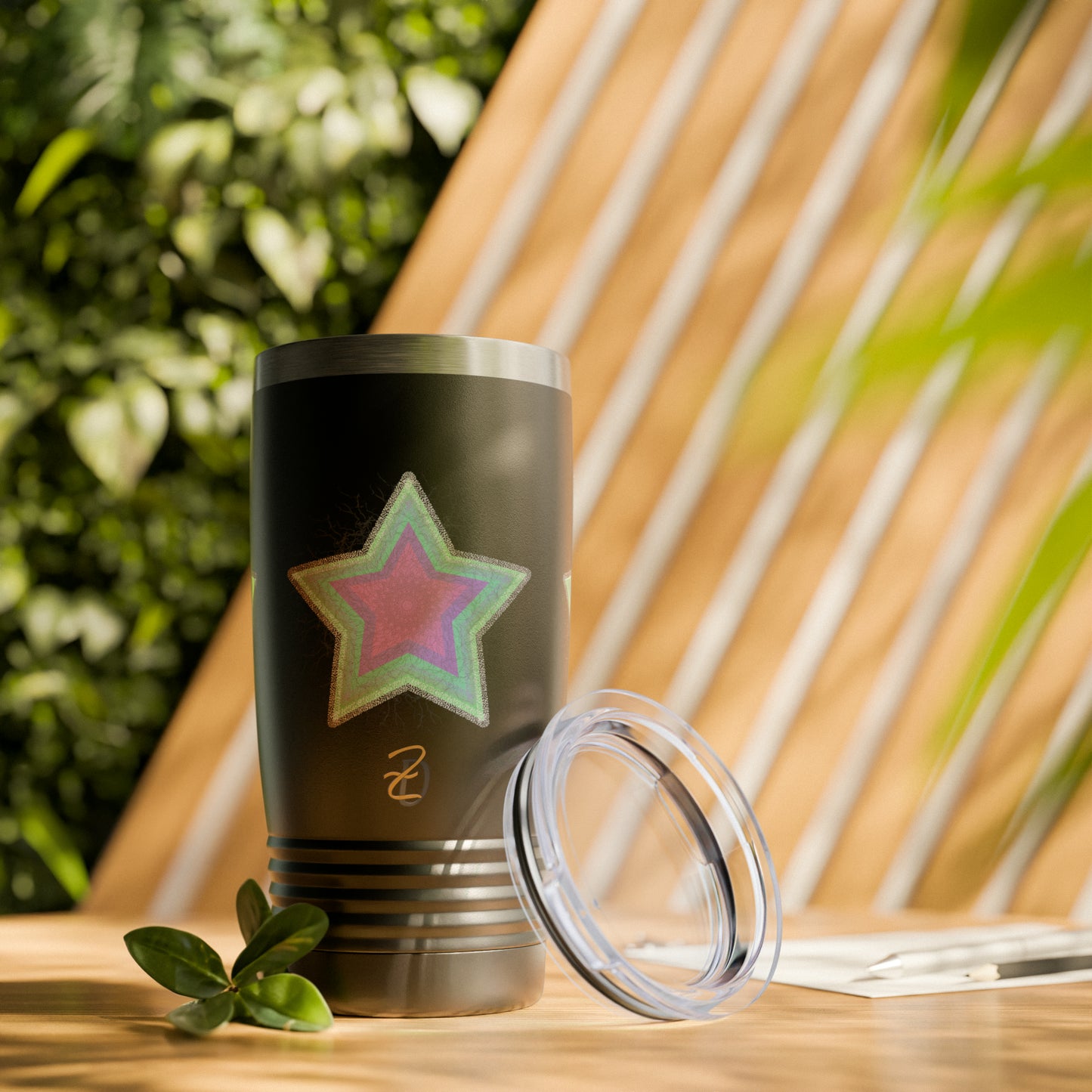 20oz Ringneck Tumbler - Lightening Star Design 7701