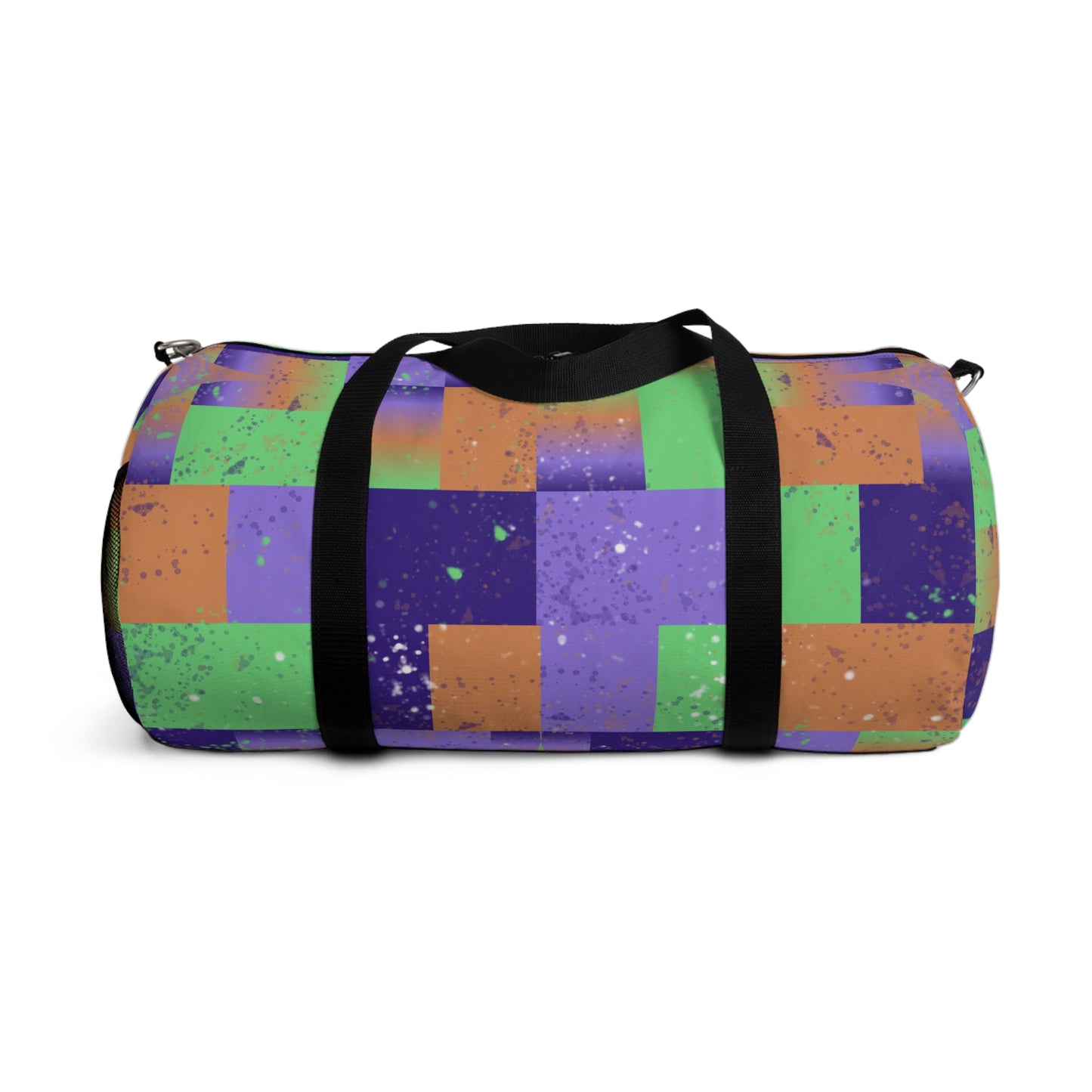 Purple Star Splat Duffel Bag - Design 7705