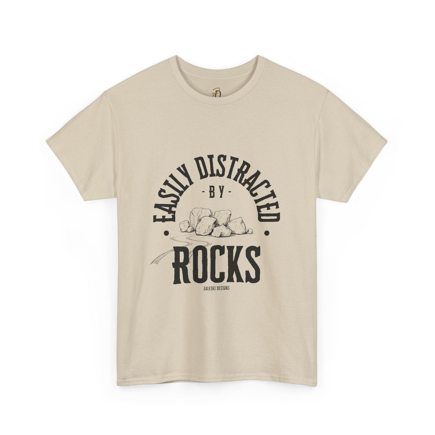 Distracted By Rocks - RC Tee