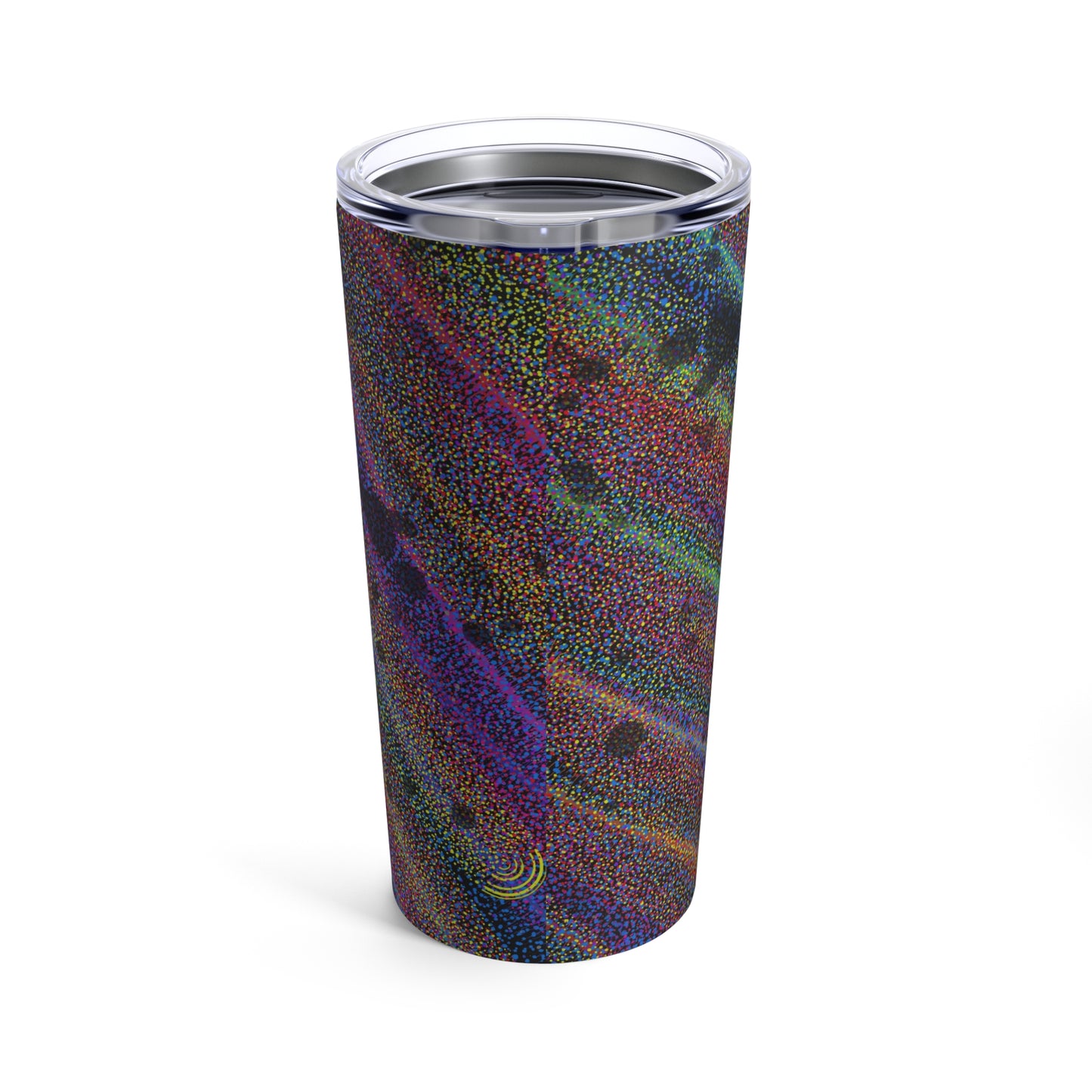 20oz Tumbler - Static Rainbow Design 7718