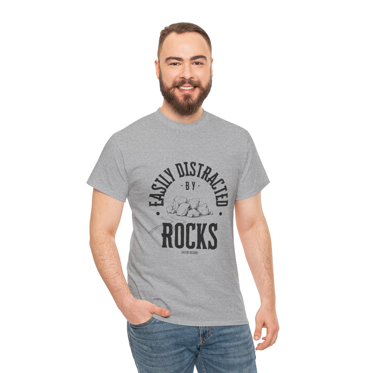 Distracted By Rocks - RC Tee