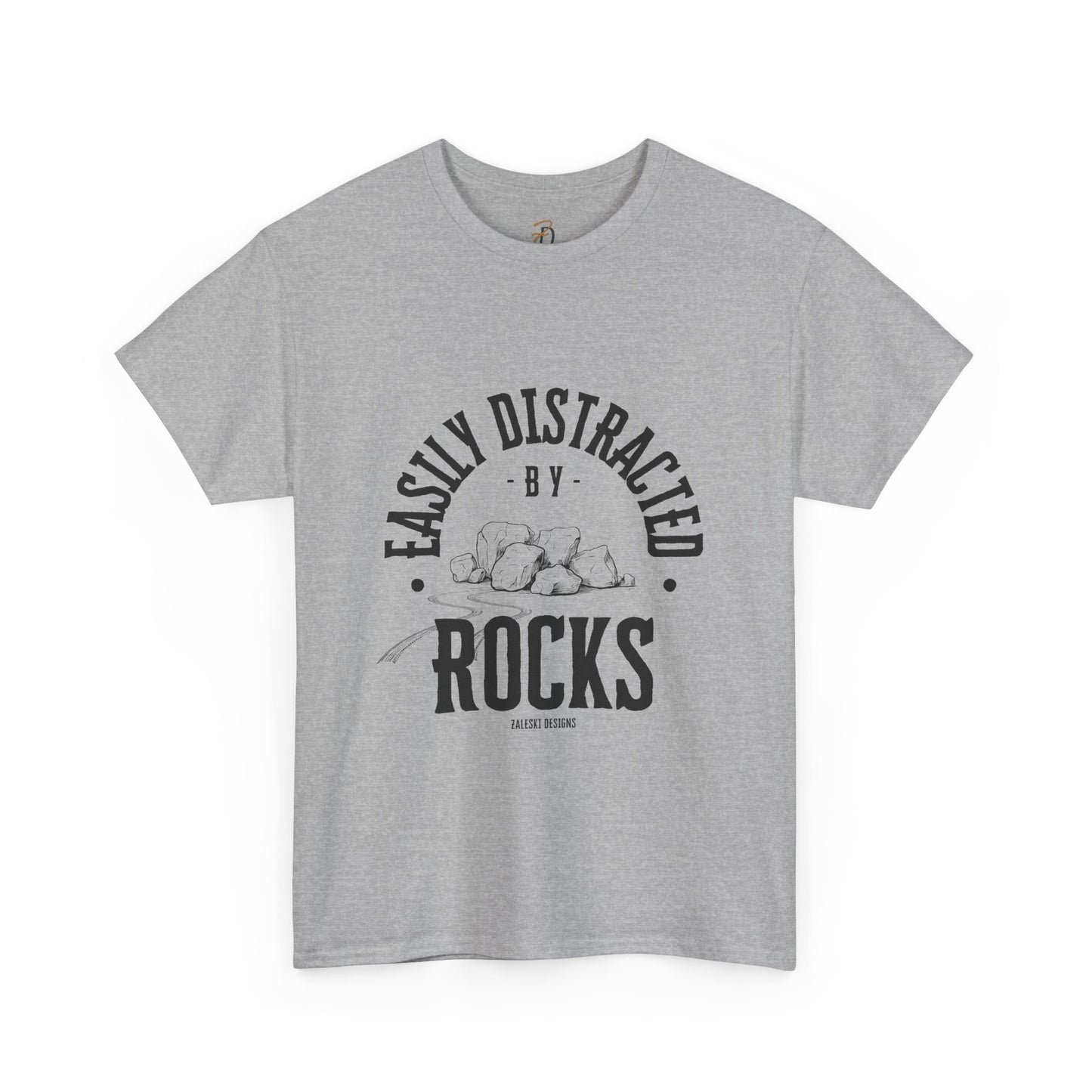 Distracted By Rocks - RC Tee