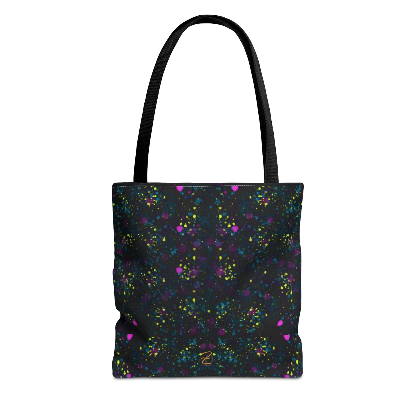 Tote Bag - Digital Dark Splatter Design 7703
