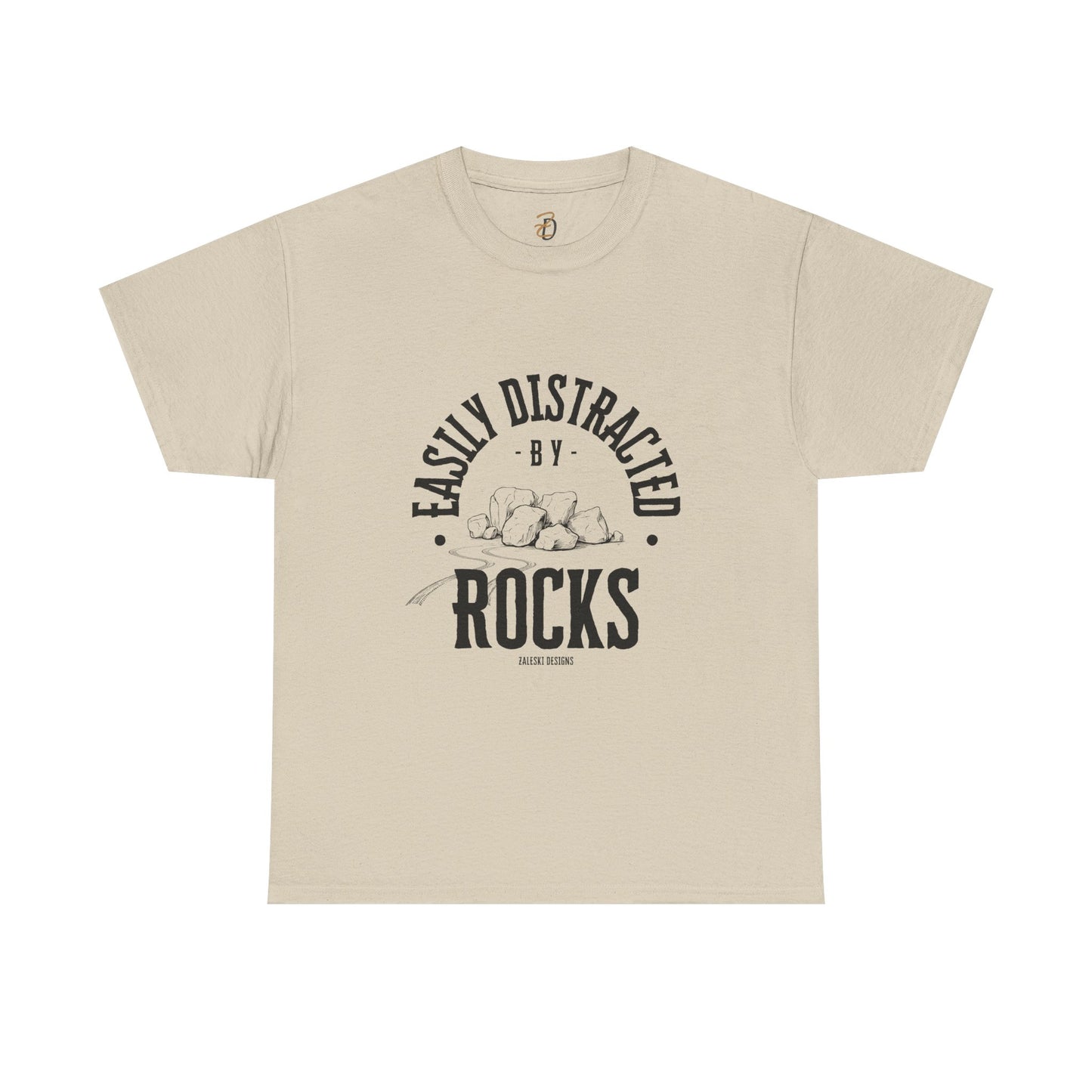 Distracted By Rocks - RC Tee