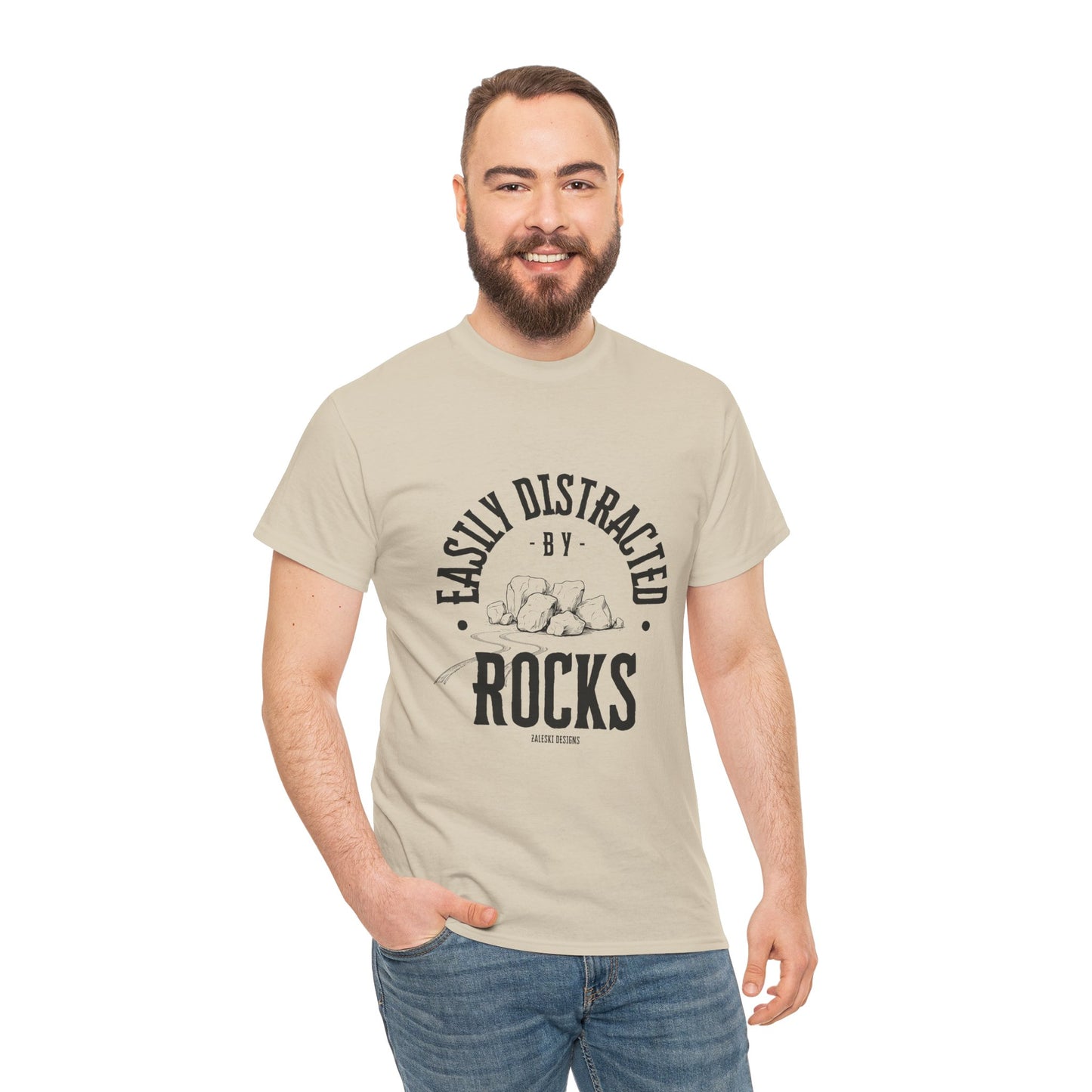 Distracted By Rocks - RC Tee