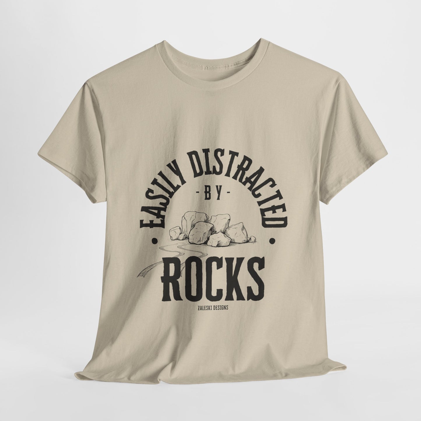 Distracted By Rocks - RC Tee