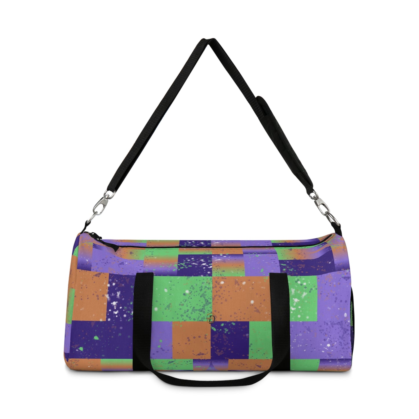 Purple Star Splat Duffel Bag - Design 7705