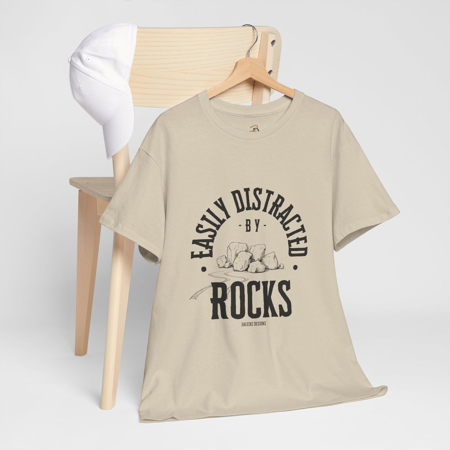 Distracted By Rocks - RC Tee