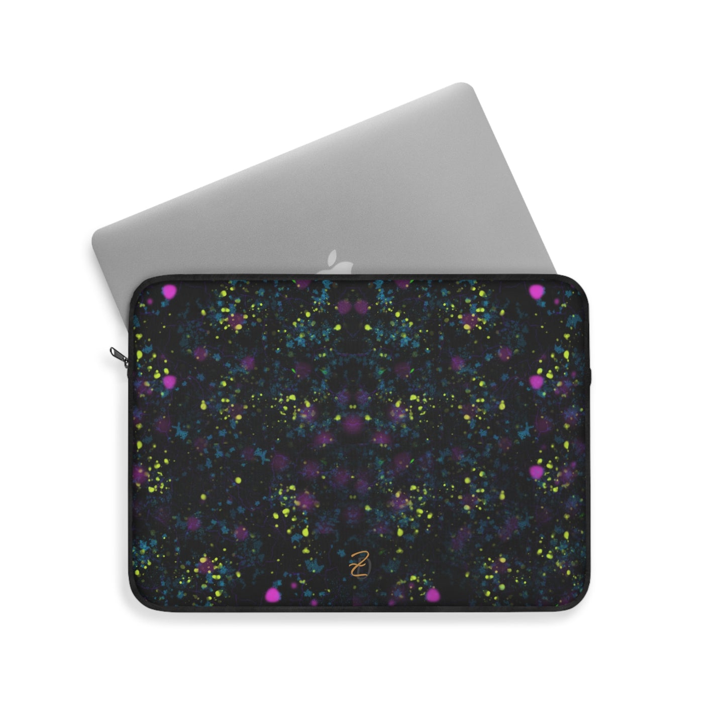 Laptop Sleeve - Digital Dark Splatter Design 7703