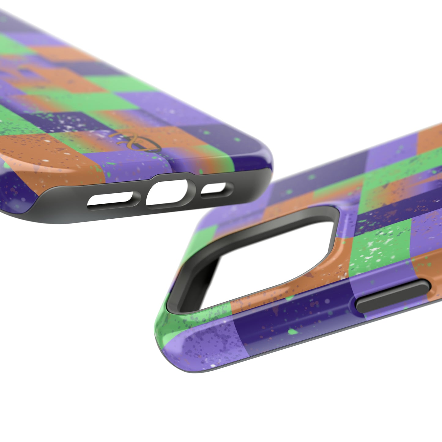 MagSafe Tough Cases - Purple Star Splat Design 7705