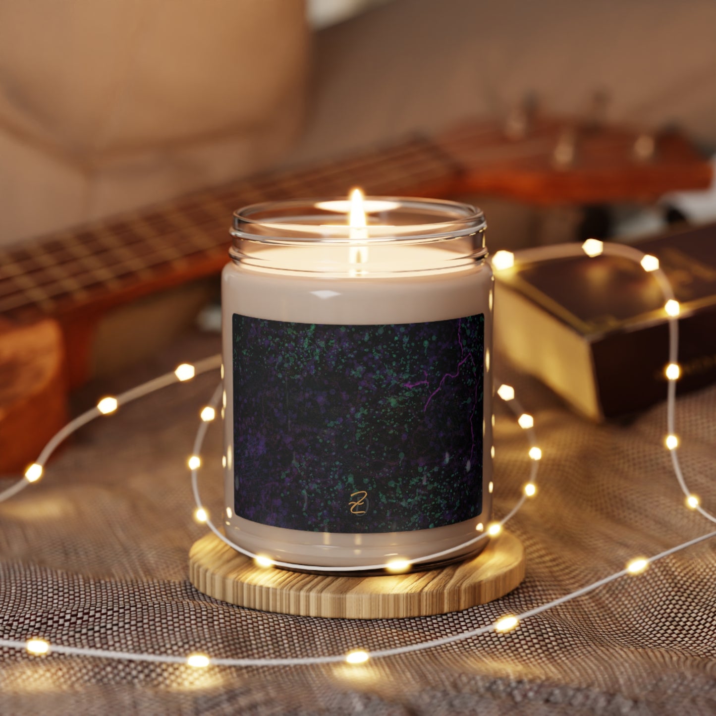 Digital Dark Chaos Soy Scented Candle 9oz - Design 7711