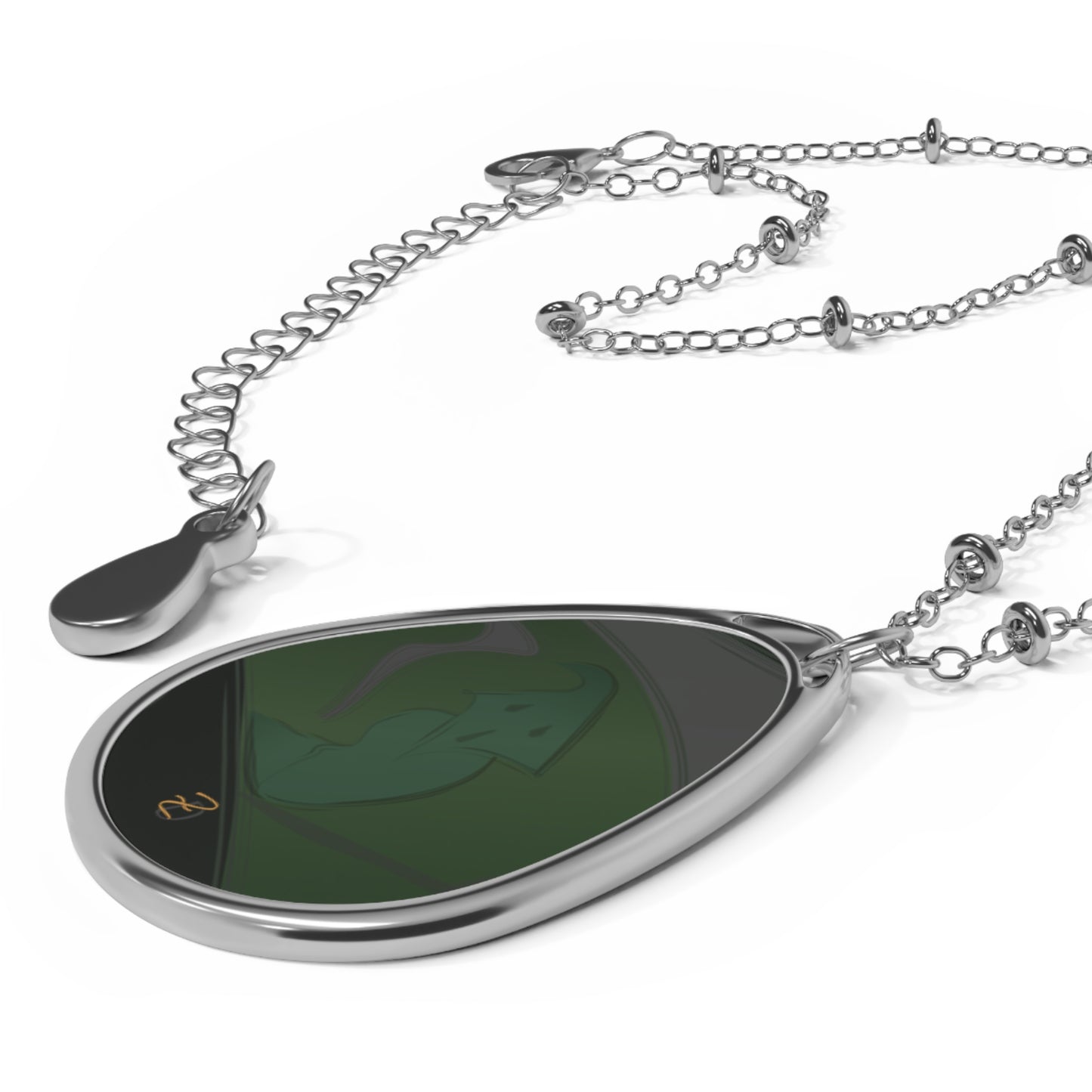 Ghost of the Swamp Oval Necklace - Design 7708