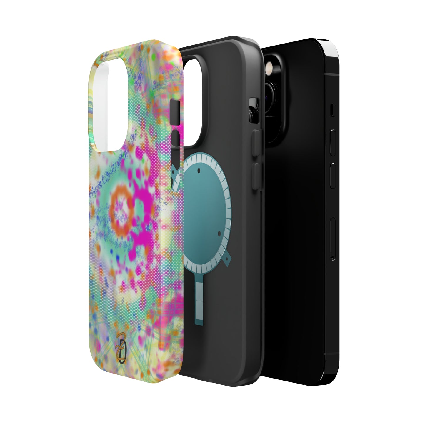 MagSafe Tough Cases - Digital Dye Splat Design 7710