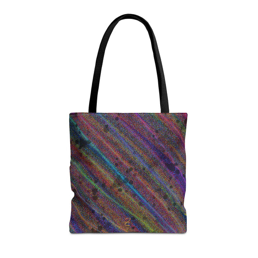 Static Rainbow Tote Bag - Design 7718