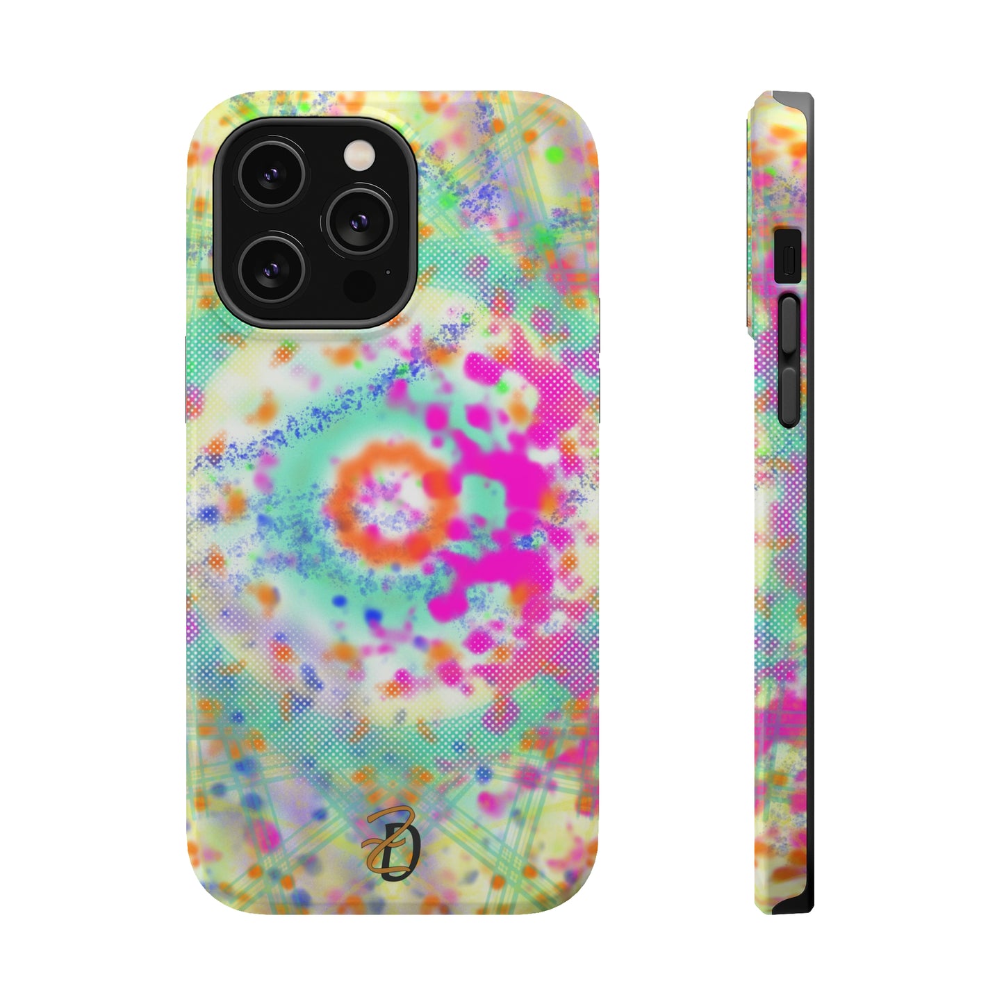 MagSafe Tough Cases - Digital Dye Splat Design 7710