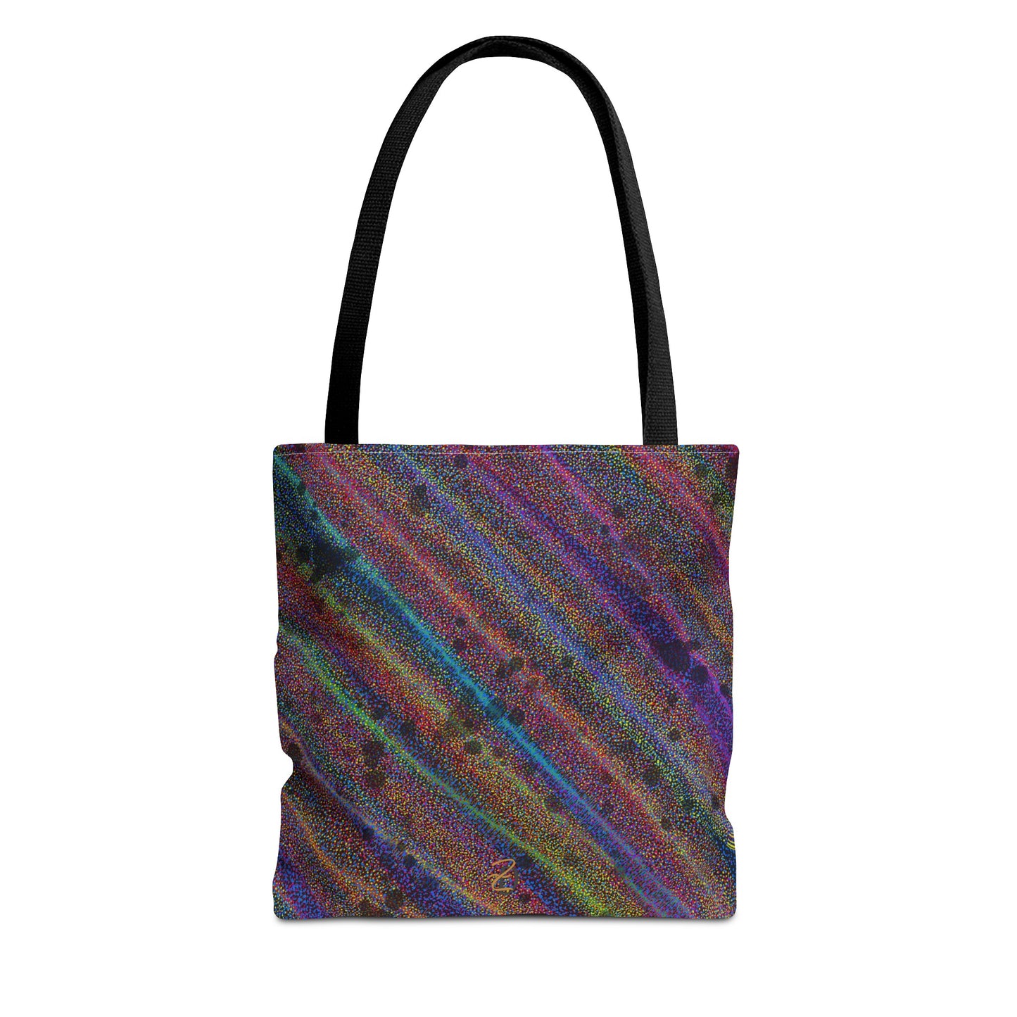 Static Rainbow Tote Bag - Design 7718