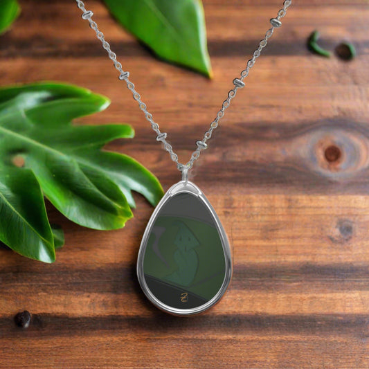 Ghost of the Swamp Oval Necklace - Design 7708