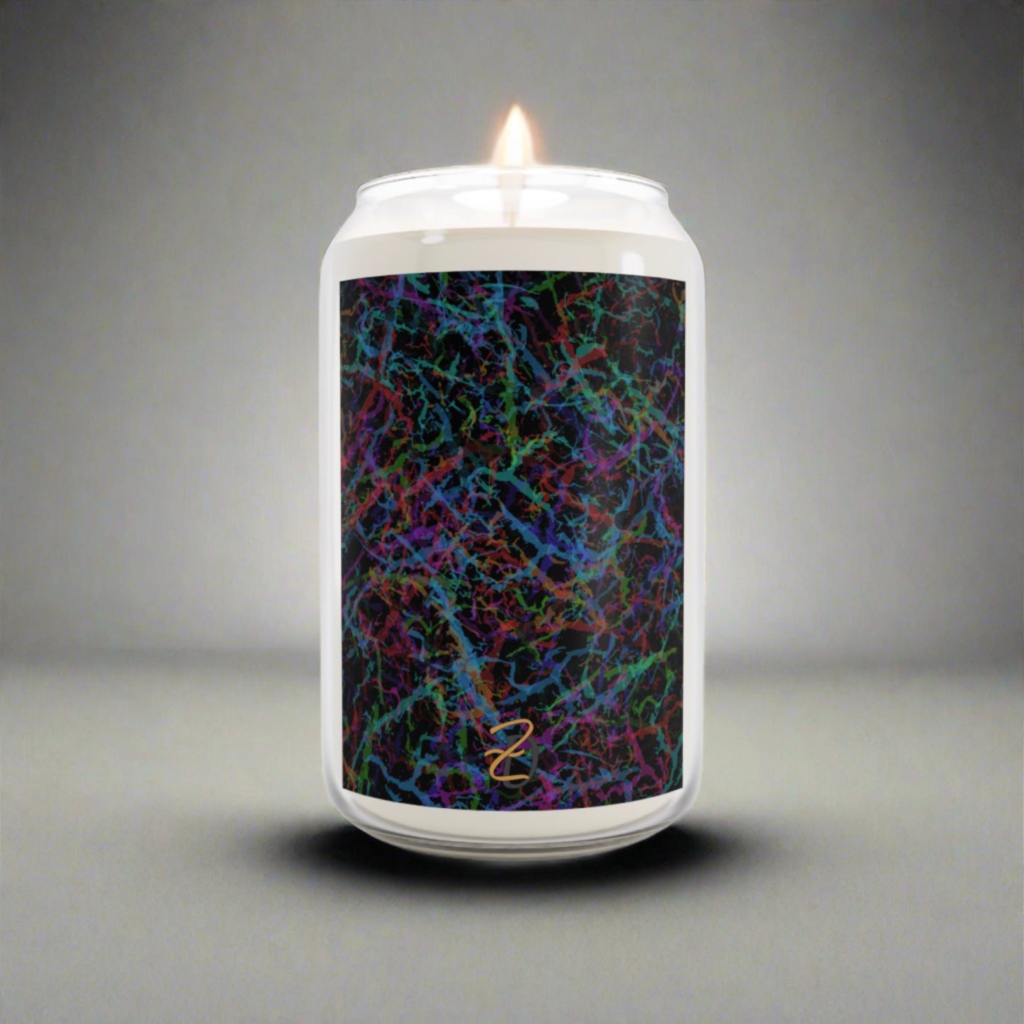 Dark Rainbow Lightening Scented Candle 13.75oz - Design 7712