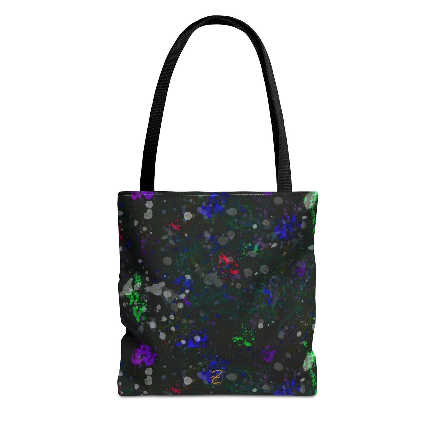 Green Lightening Splat Tote Bag - Design 7706