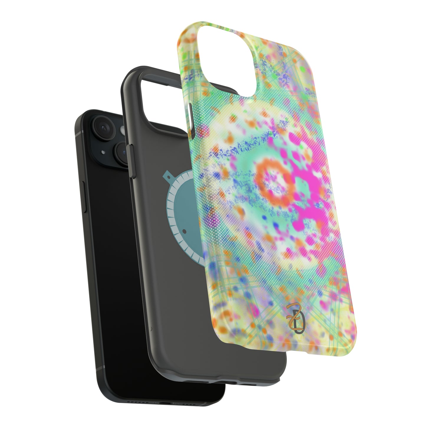 MagSafe Tough Cases - Digital Dye Splat Design 7710