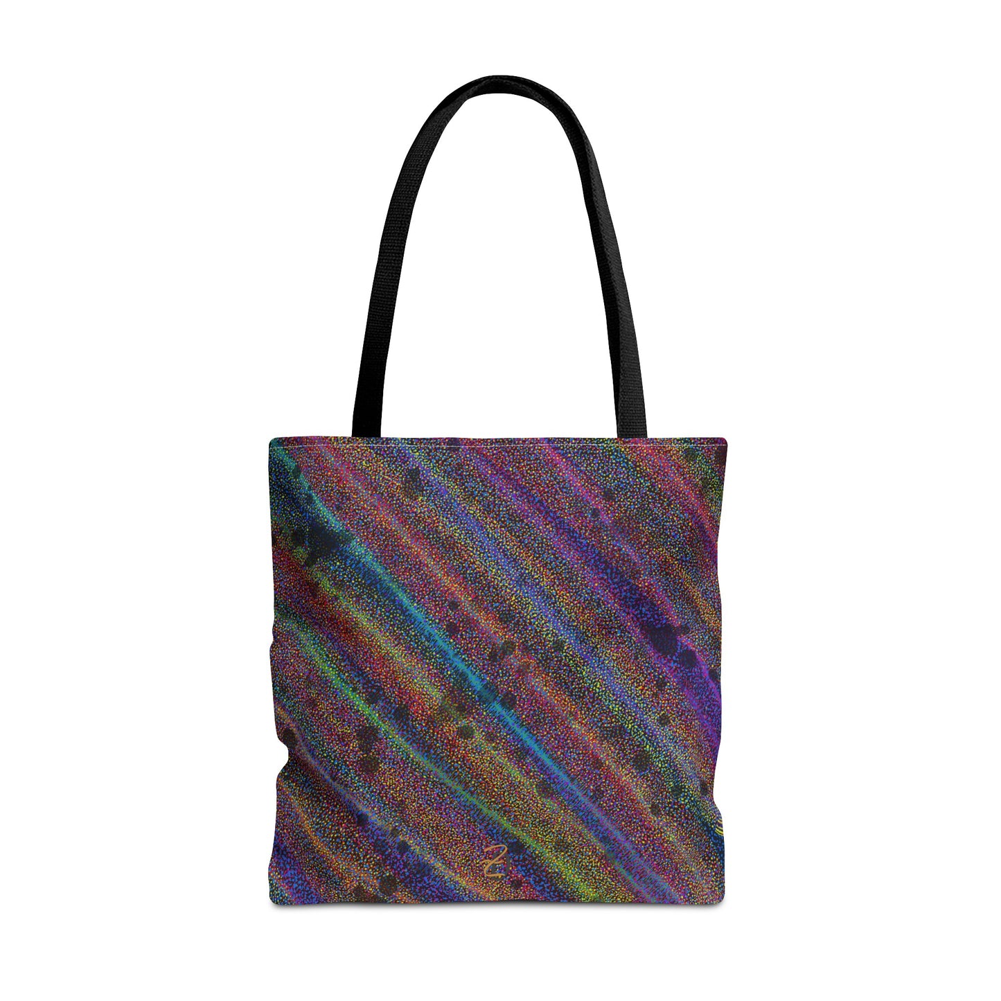 Static Rainbow Tote Bag - Design 7718