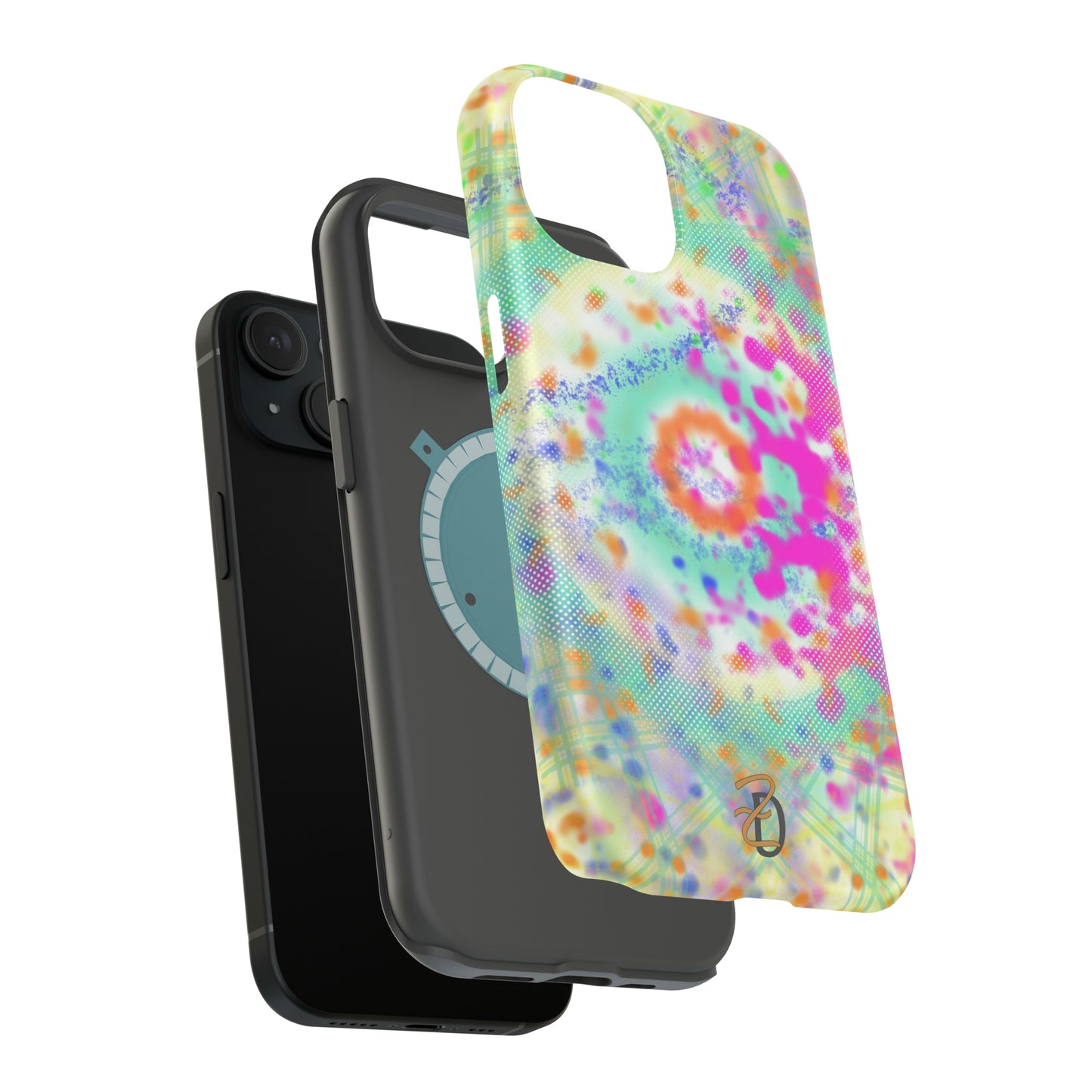 MagSafe Tough Cases - Digital Dye Splat Design 7710