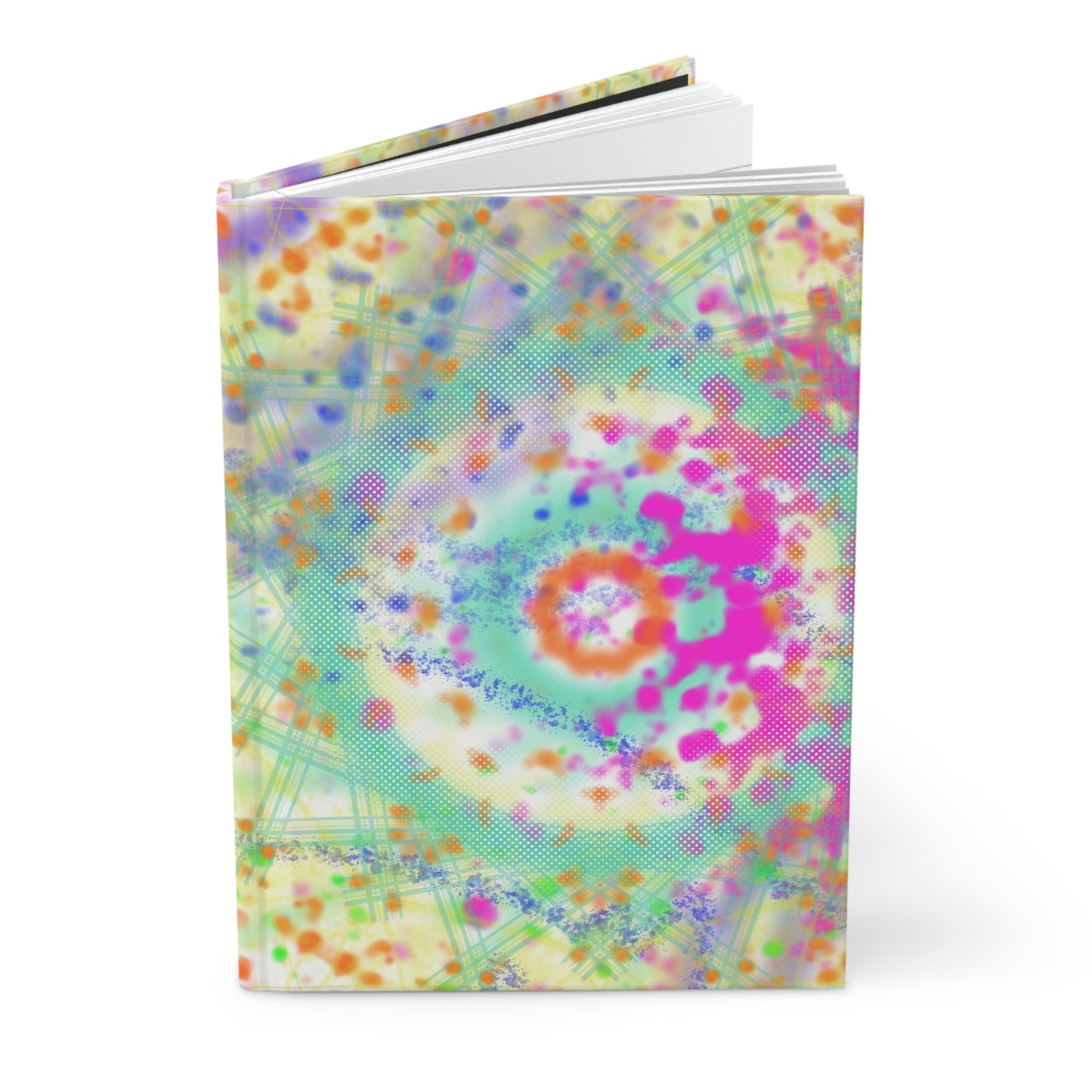 Digital Dye Splat Hardcover Journal - Design 7710