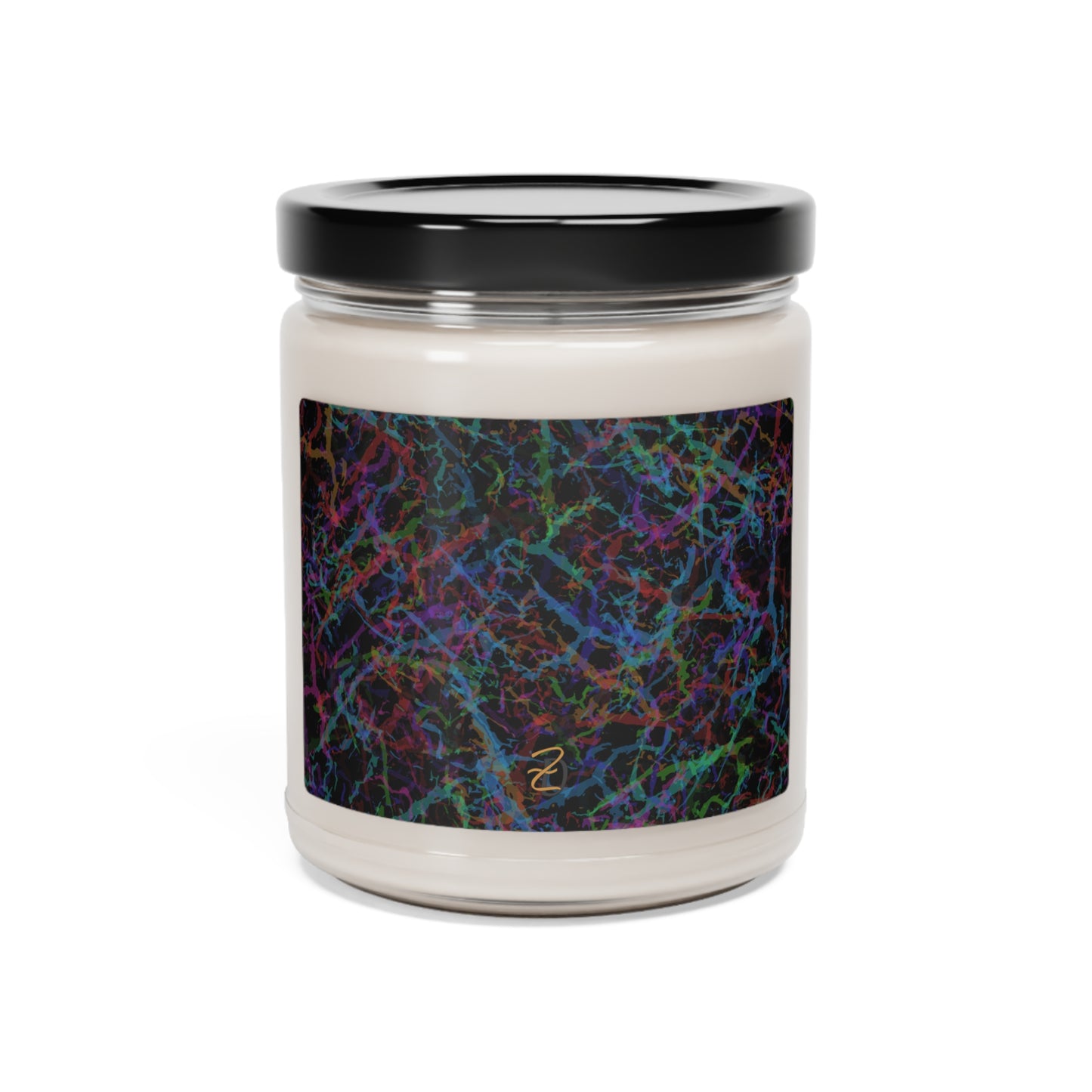 Dark Rainbow Lightening Soy Scented Candle 9oz - Design 7712