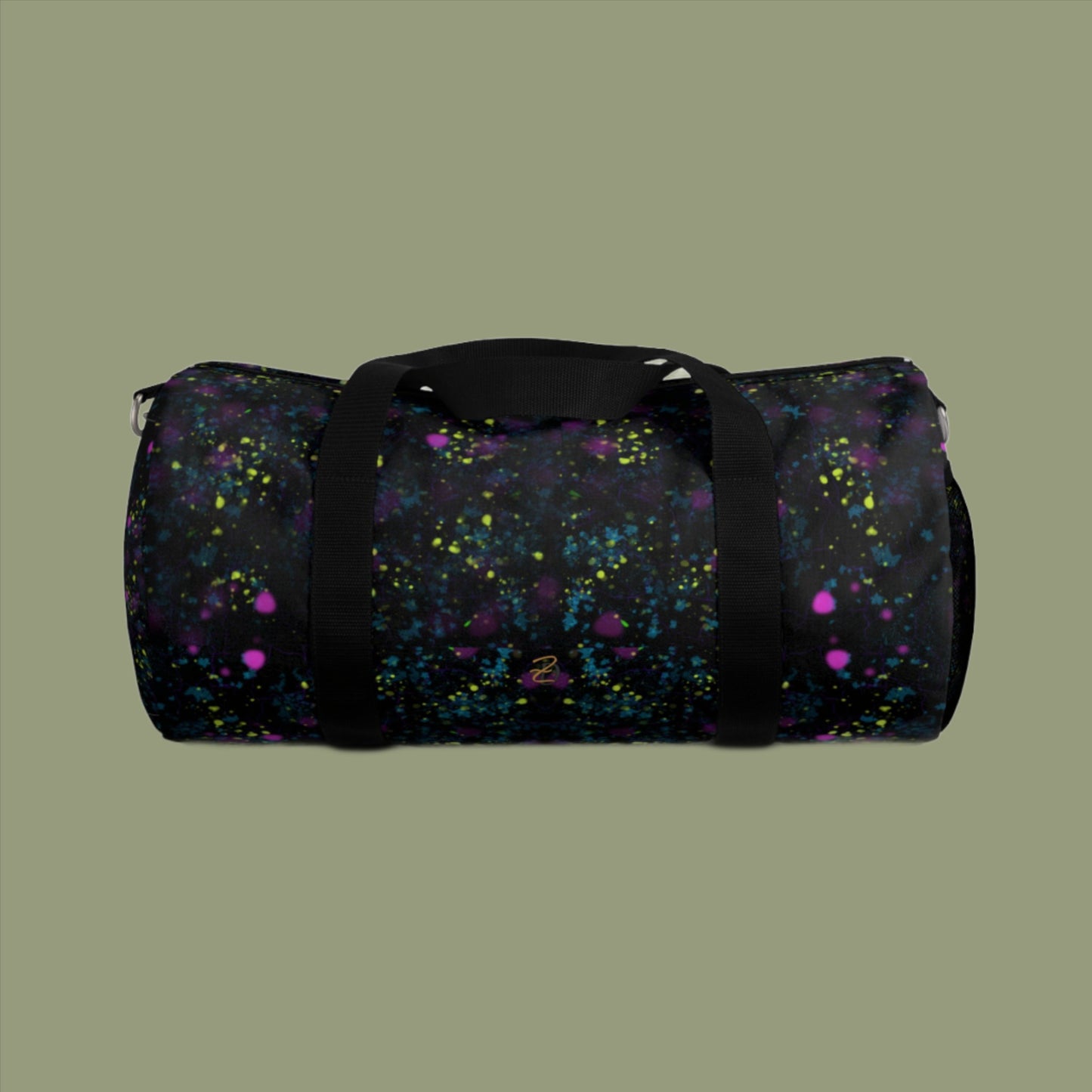 Digital Dark Splatter Duffel Bag - Design 7703