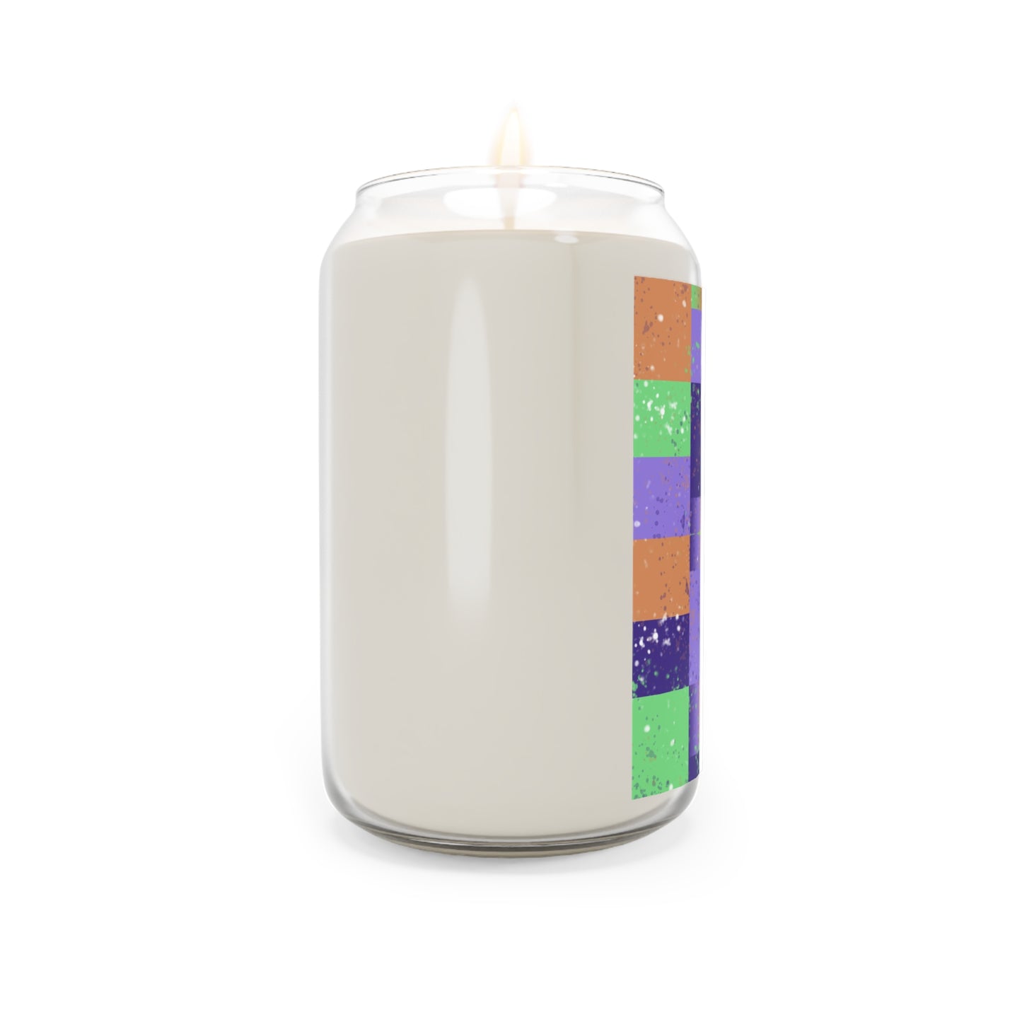 Purple Star Splat Scented Candle 13.75oz - Design 7705