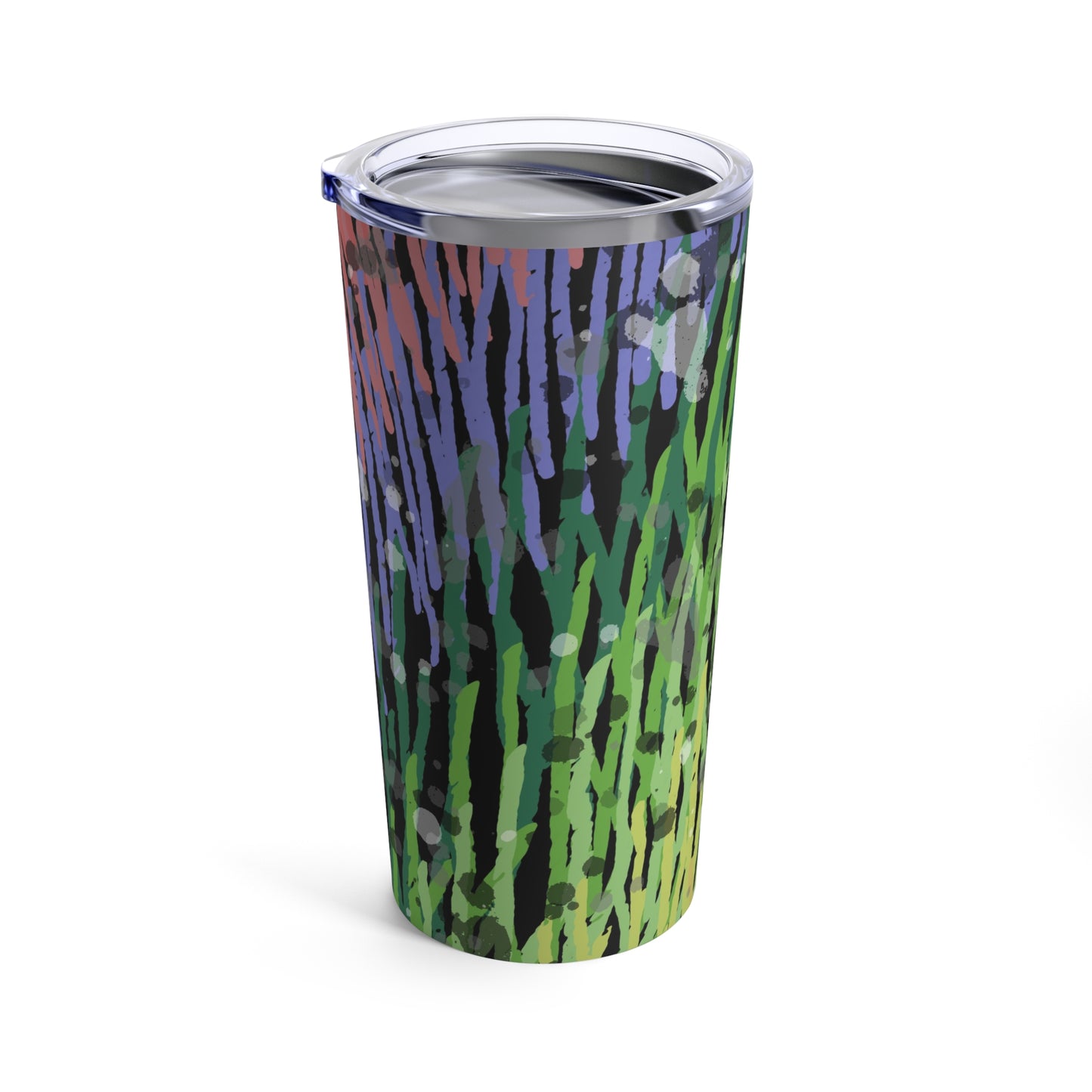 20oz Tumbler - Nighttime Rainbow Design 7717