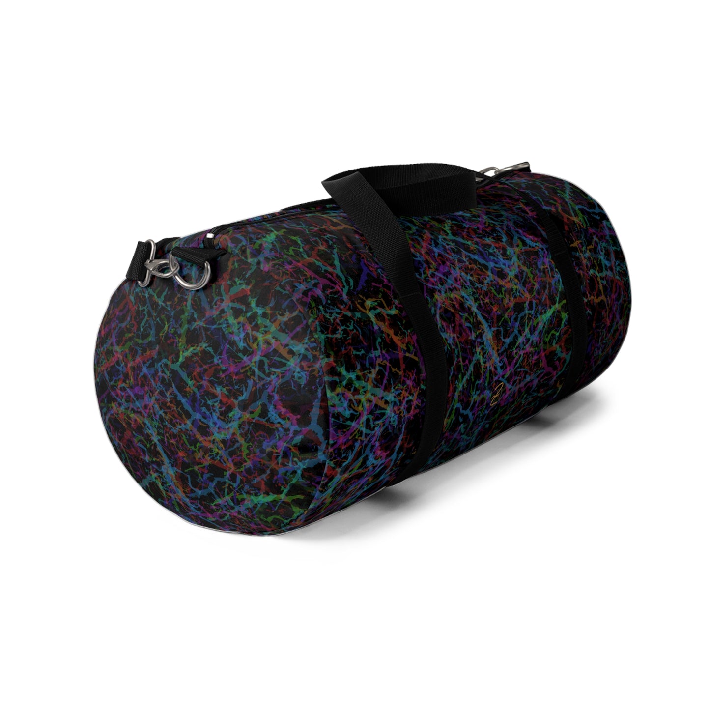 Dark Rainbow Lightening Duffel Bag - Design 7712