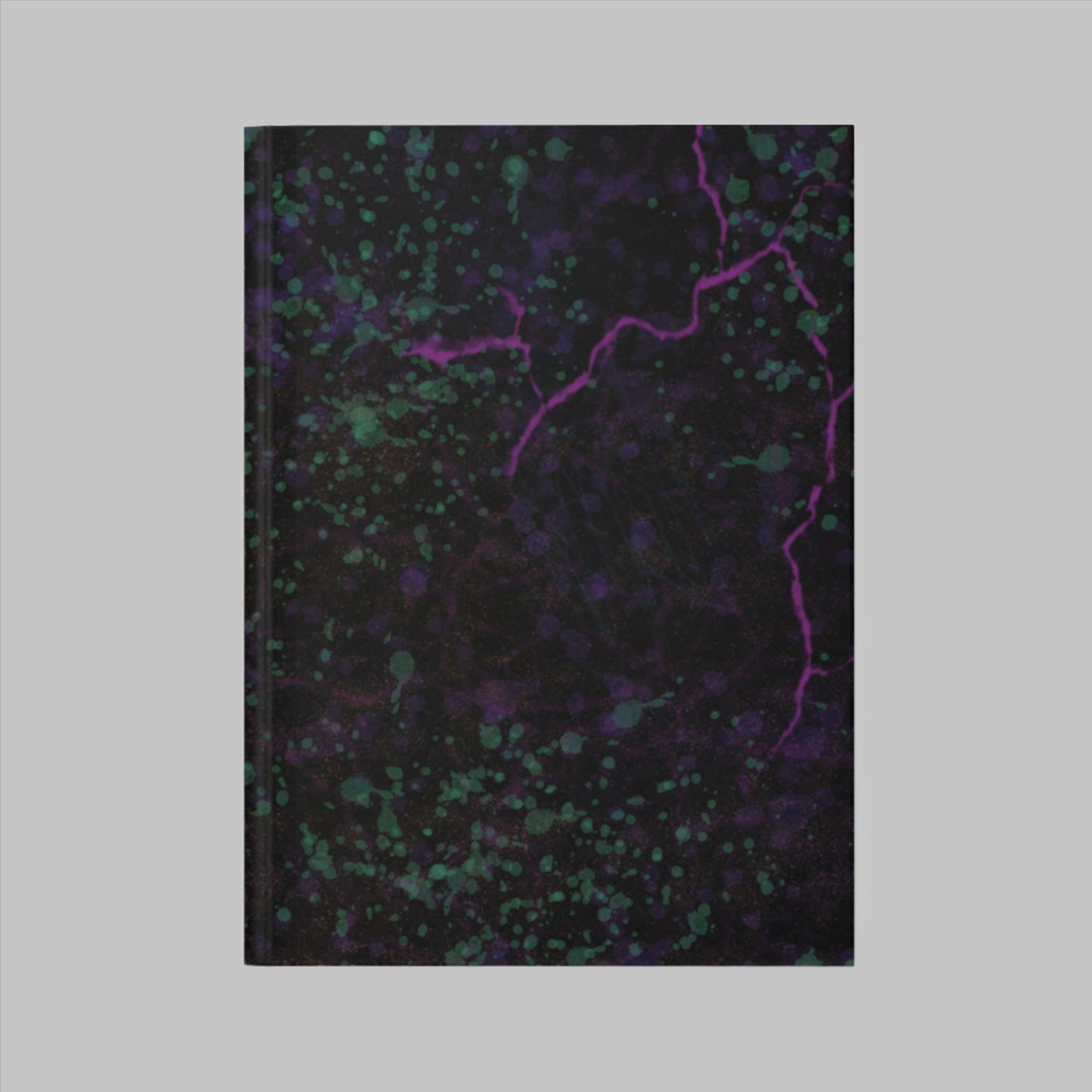 Digital Dark Chaos Hardcover Journal - Design 7711