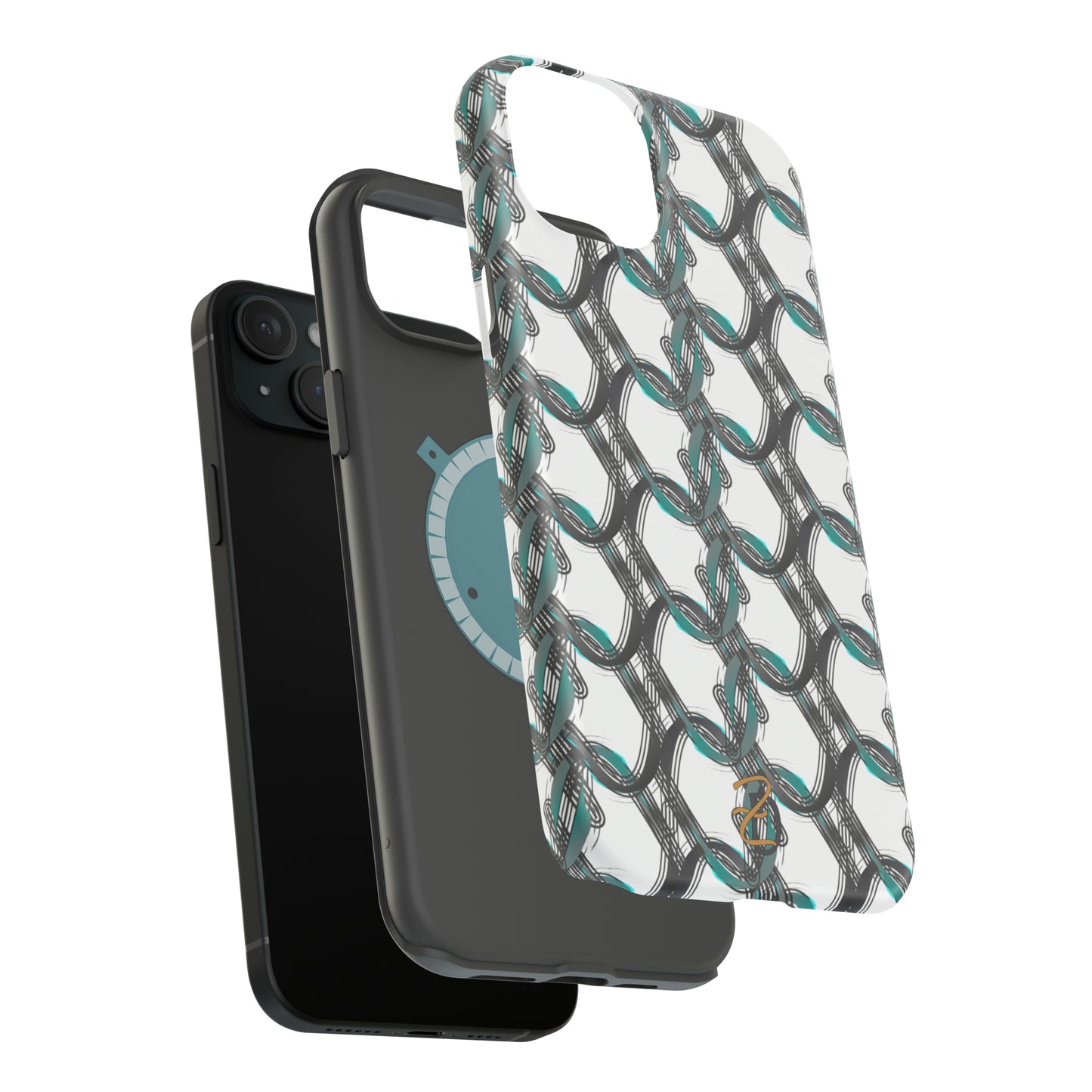 MagSafe Tough Cases - Digital Hoop Linked Design 7707