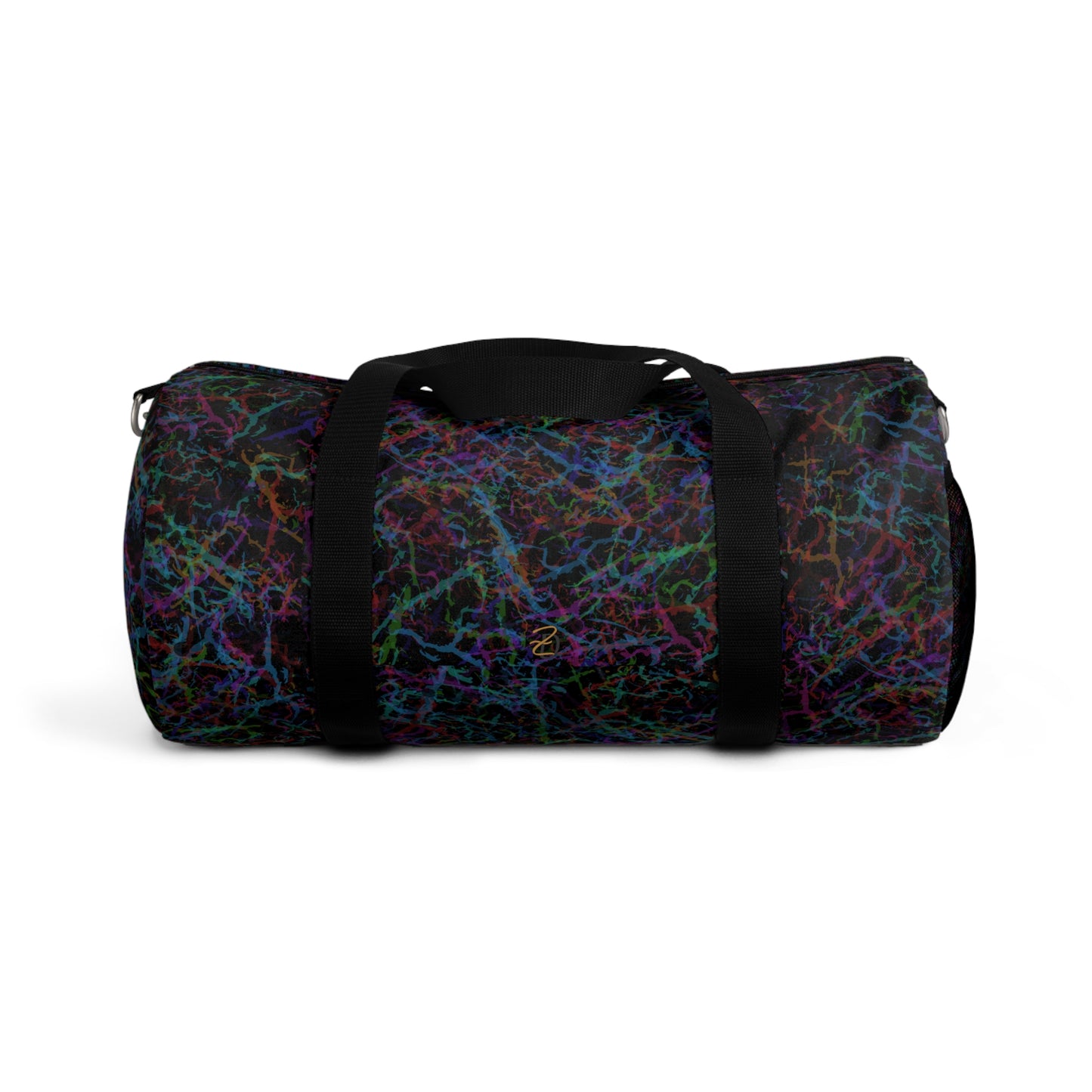 Dark Rainbow Lightening Duffel Bag - Design 7712