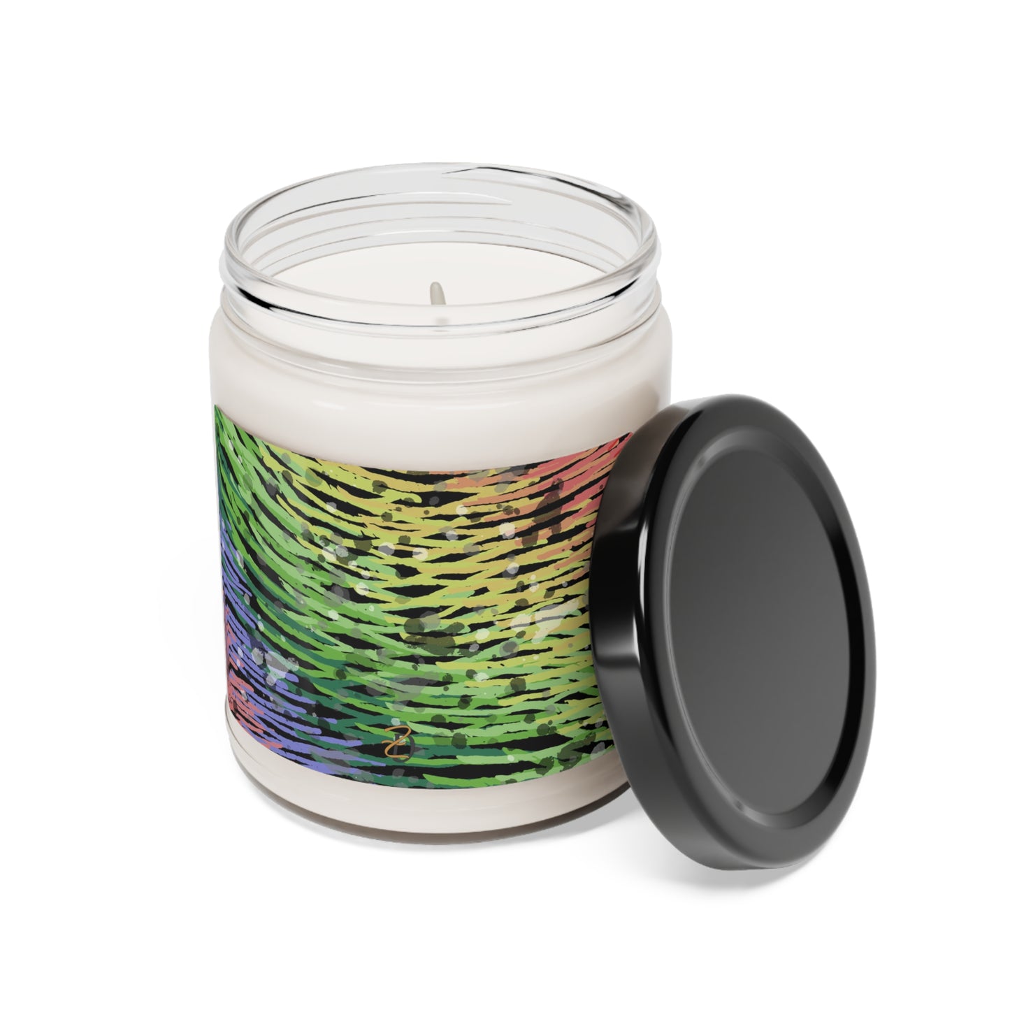 Nighttime Rainbow Soy Scented Candle 9oz - Design 7717