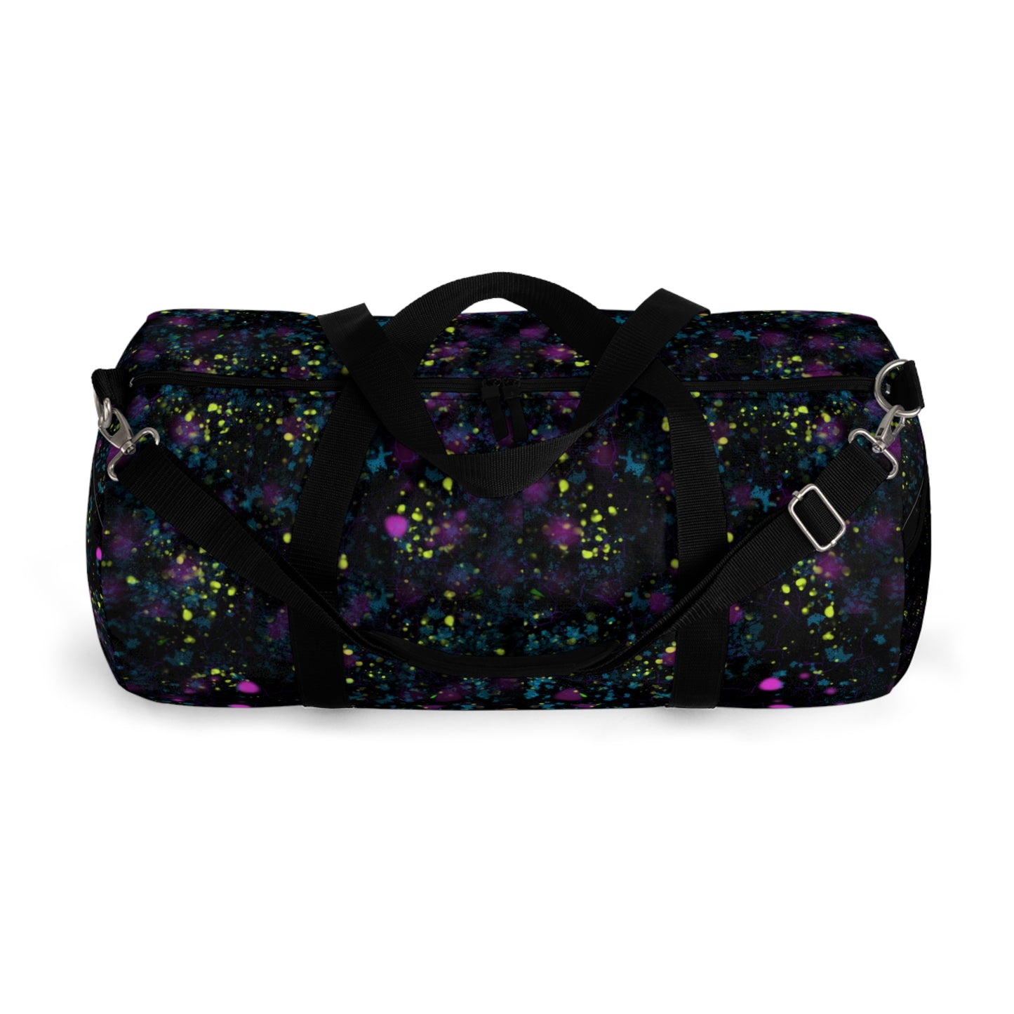 Digital Dark Splatter Duffel Bag - Design 7703