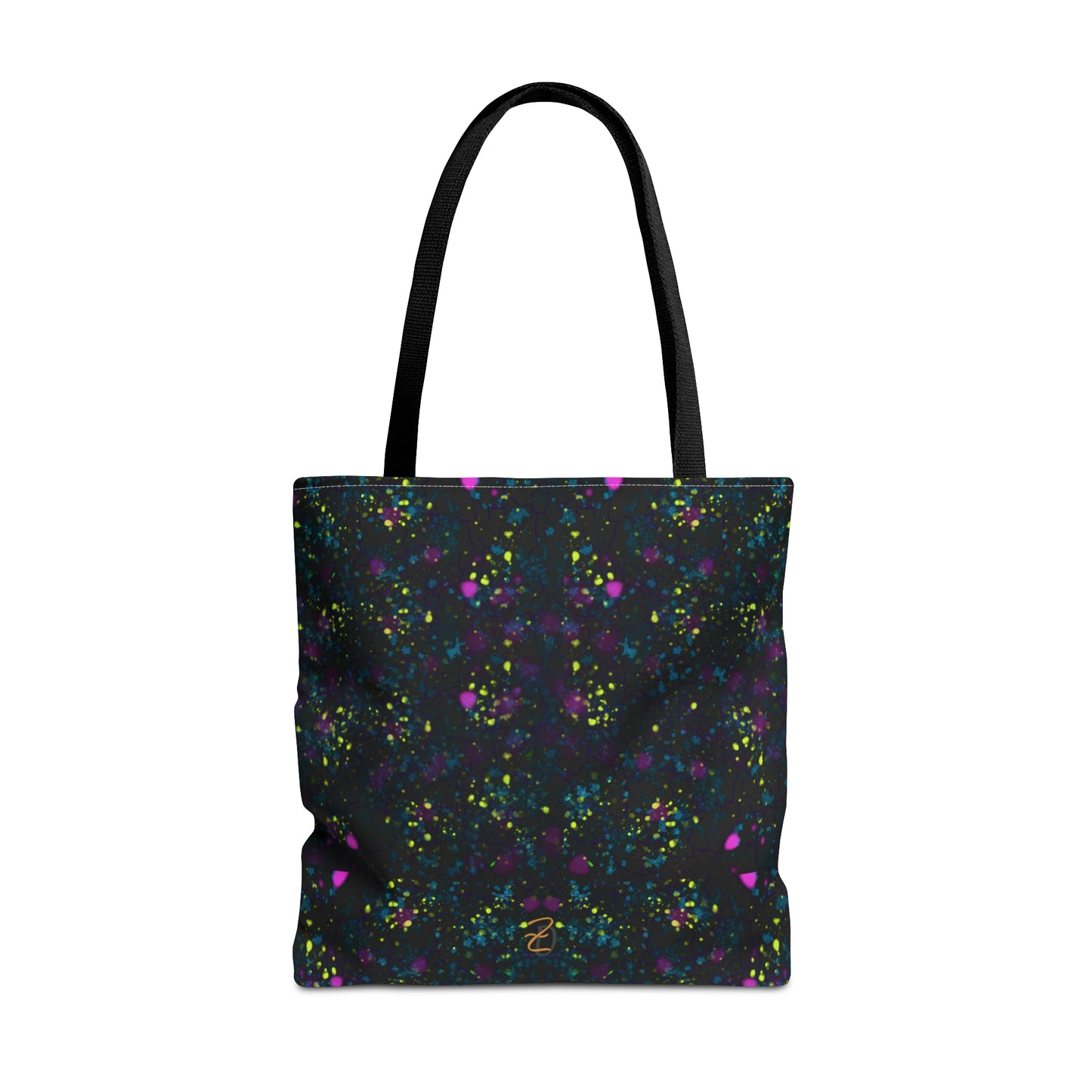 Tote Bag - Digital Dark Splatter Design 7703