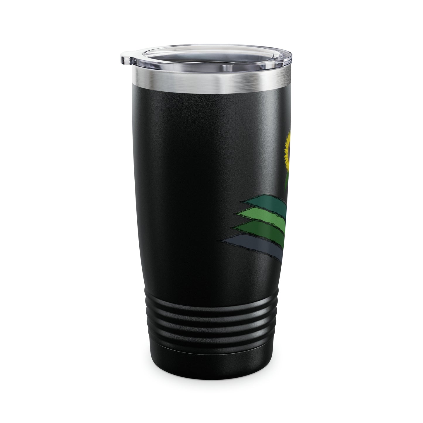 20oz Ringneck Tumbler - Sunflower Guitar Vase Design 7702