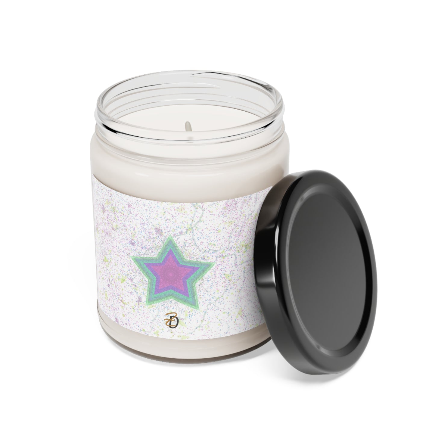 Lightening Star Soy Scented Candle 9oz - Design 7701