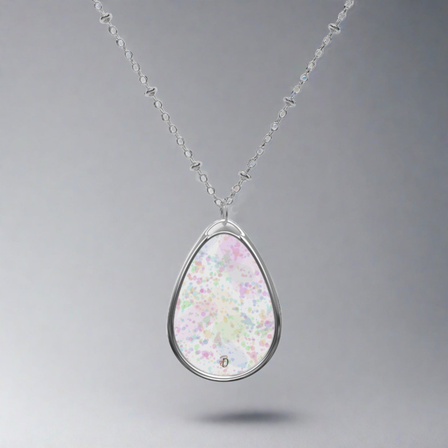 Spring Spots Oval Necklace - Design 7709