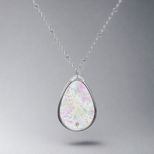 Spring Spots Oval Necklace - Design 7709