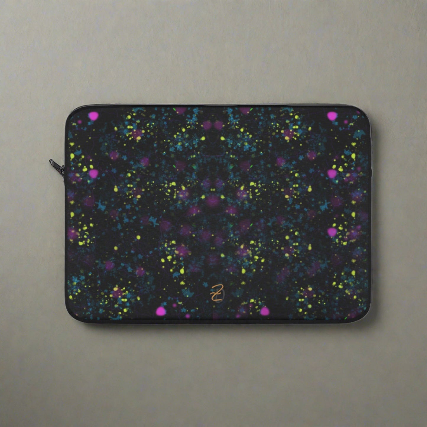 Laptop Sleeve - Digital Dark Splatter Design 7703