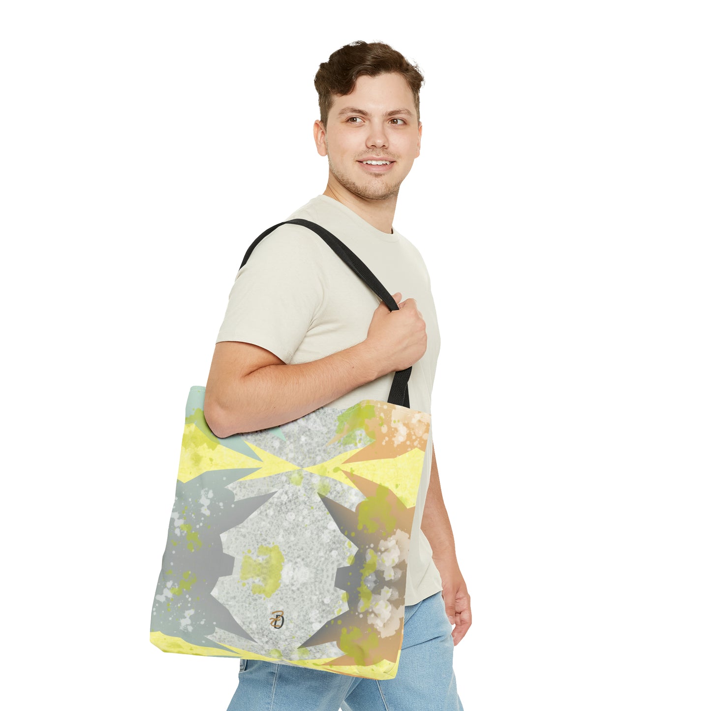 Digital Spring Tote Bag - Design 7704