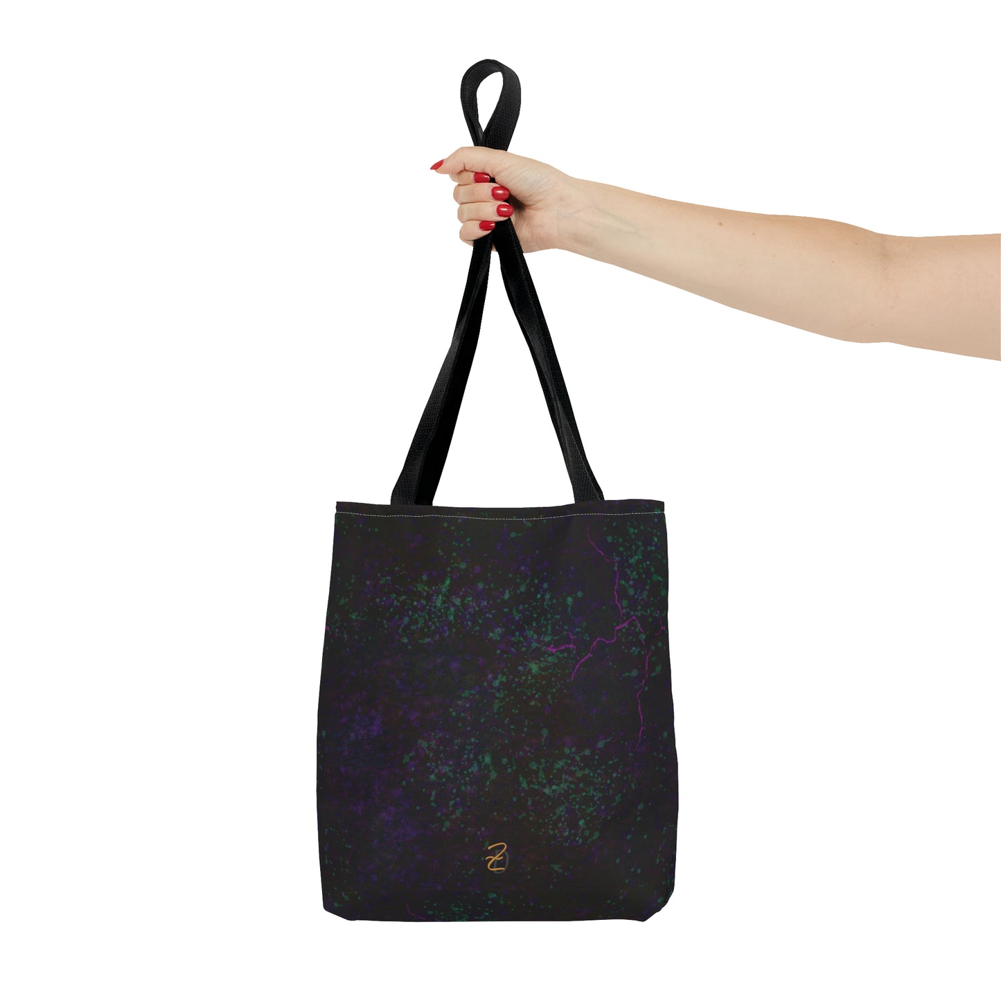 Digital Dark Chaos Tote Bag - Design 7711