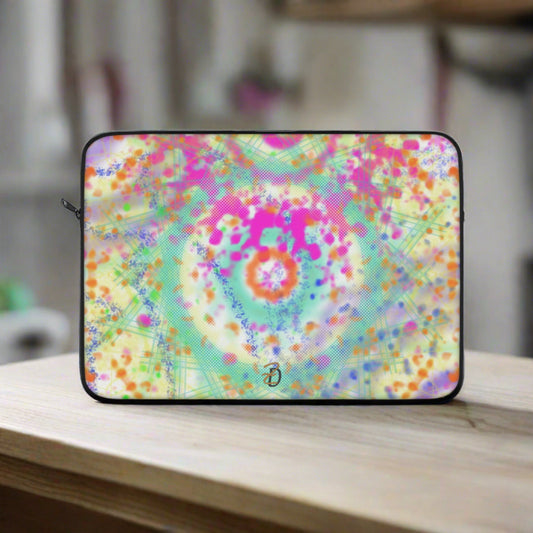 Laptop Sleeve - Digital Dye Splat Design 7710