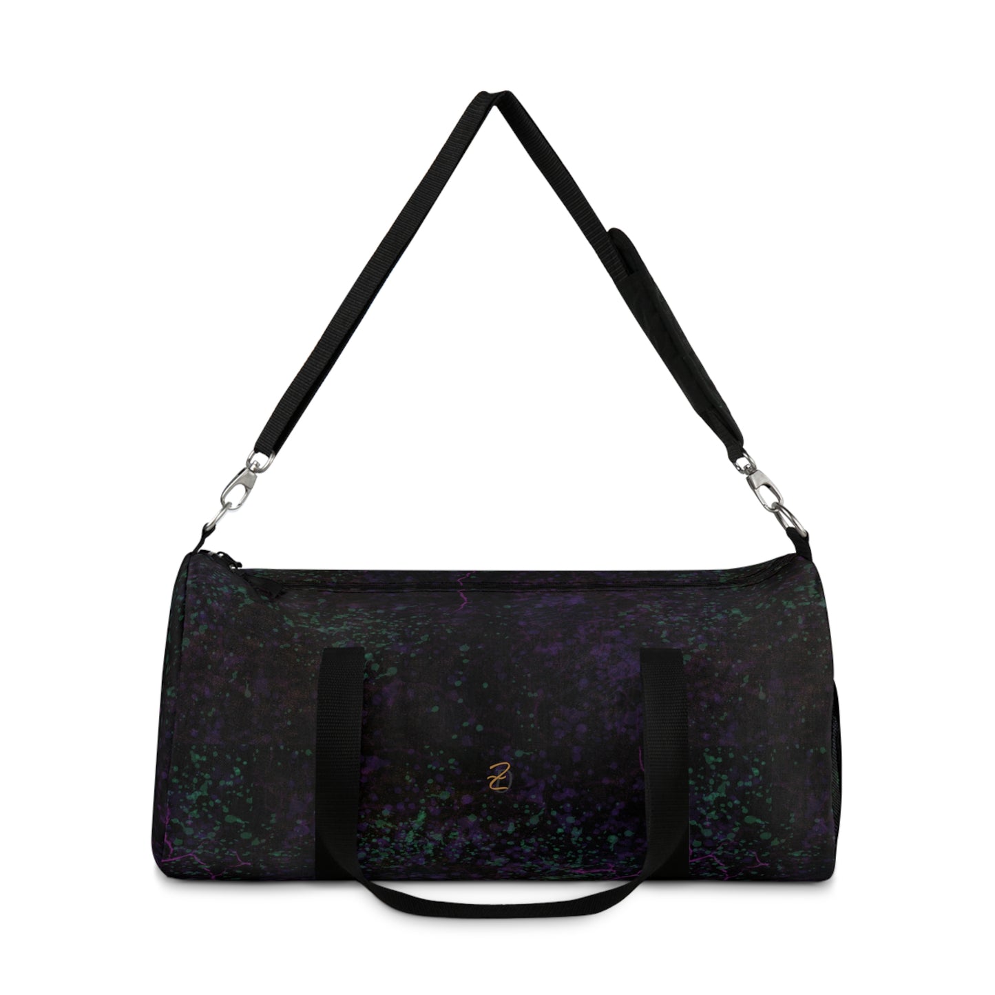 Digital Dark Chaos Duffel Bag - Design 7711