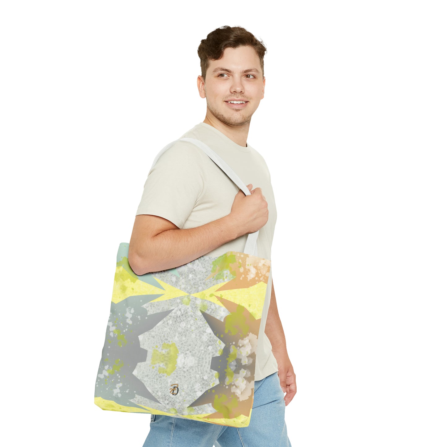 Digital Spring Tote Bag - Design 7704