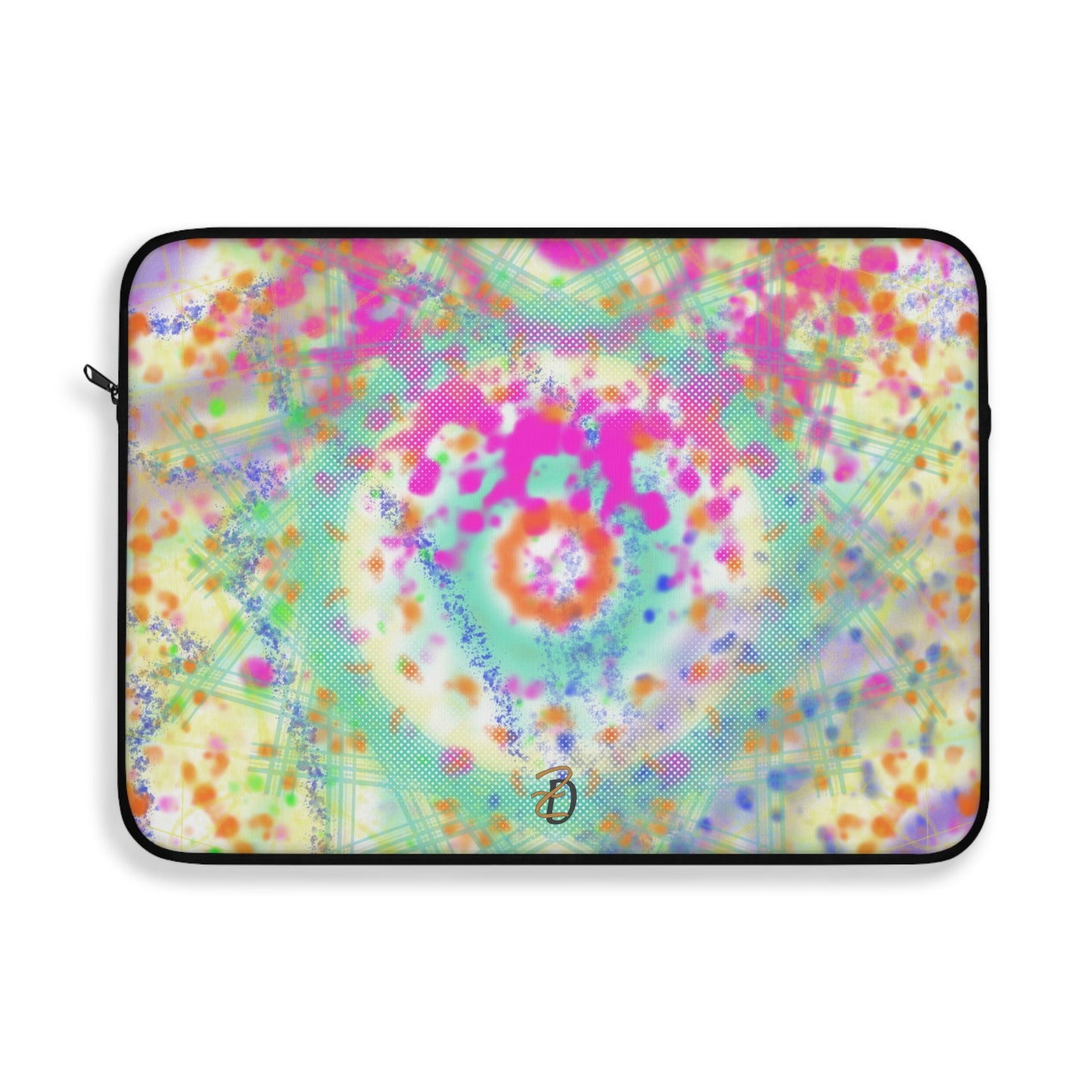 Laptop Sleeve - Digital Dye Splat Design 7710