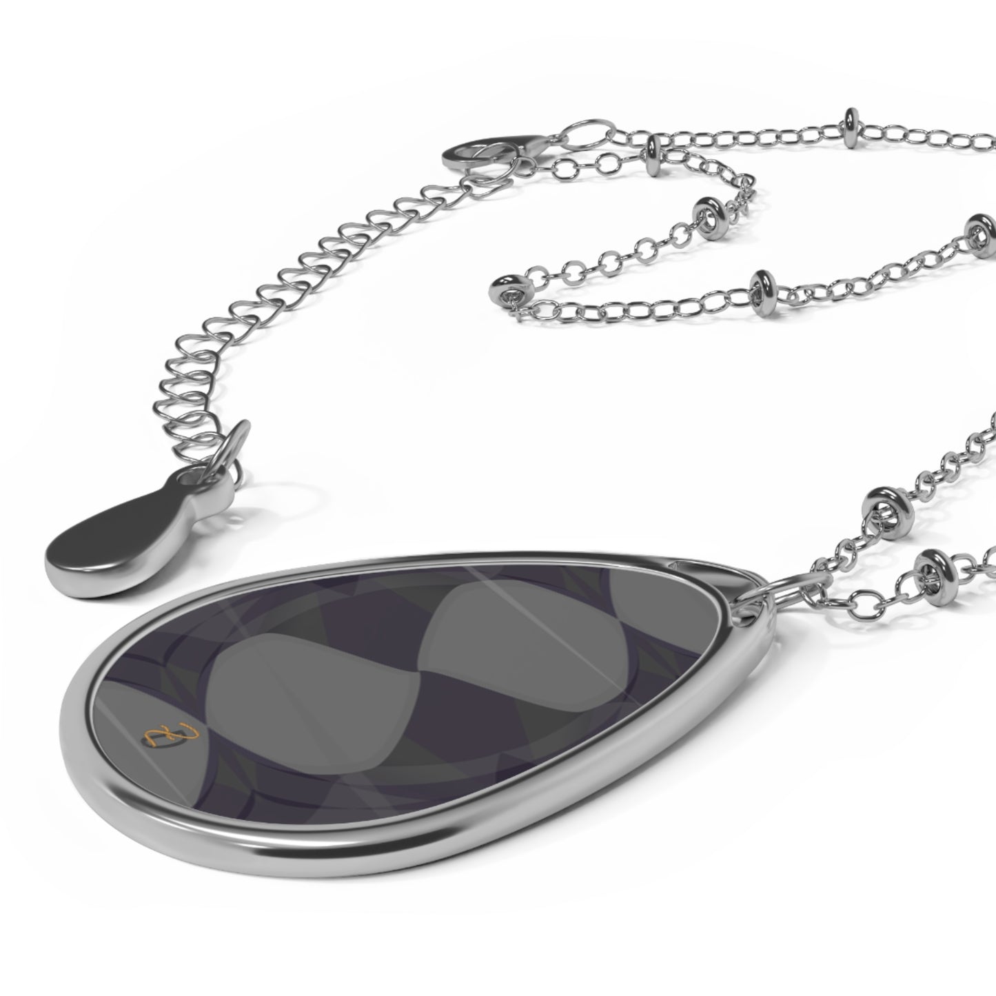 Timeless Time Oval Necklace - Design 7713